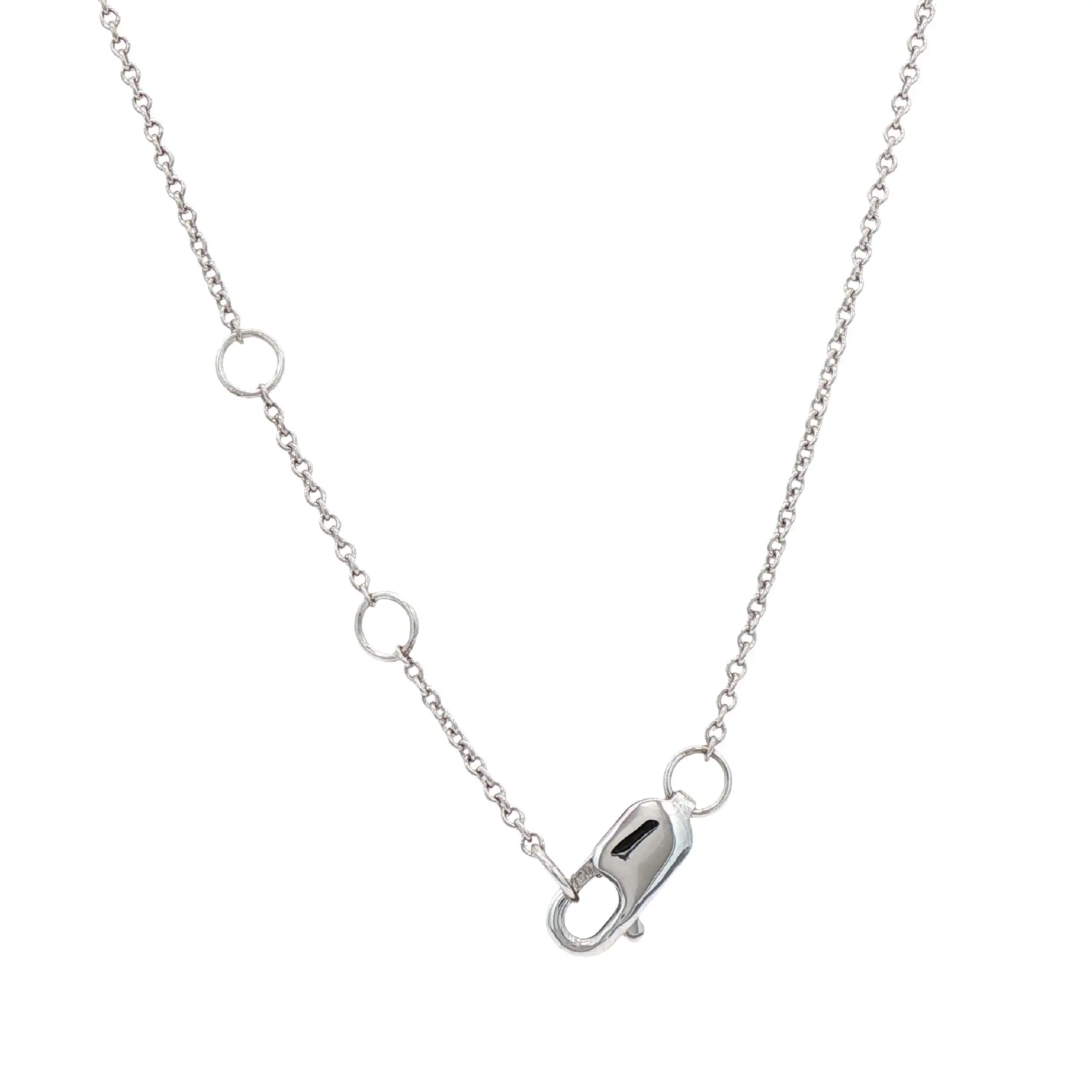 Ankercollier Weißgold mit Brillanten Ankercollier Weißgold mit Brillanten