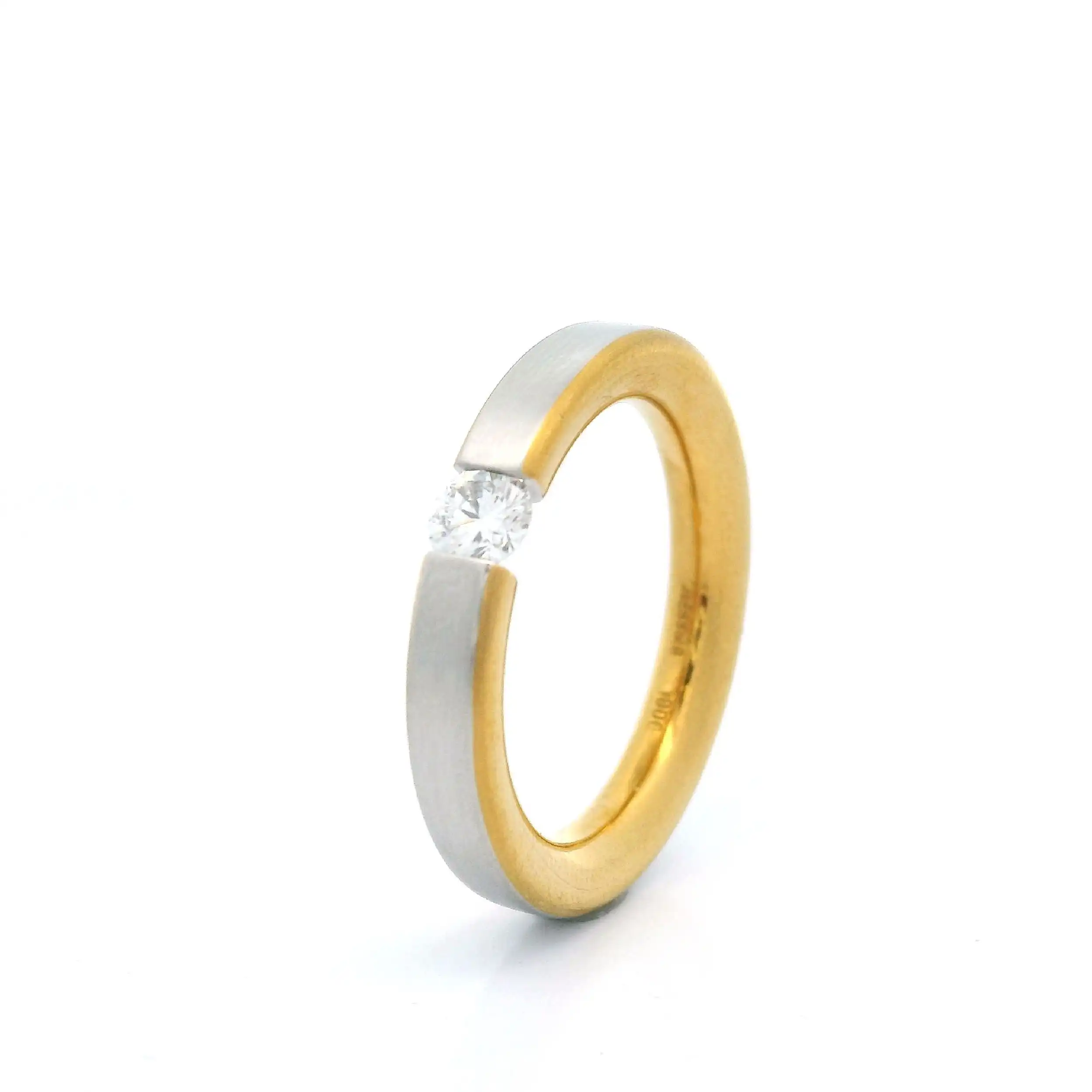 Ring Bicolor mit Brillant Niessing Ring Bicolor mit Brillant Niessing
