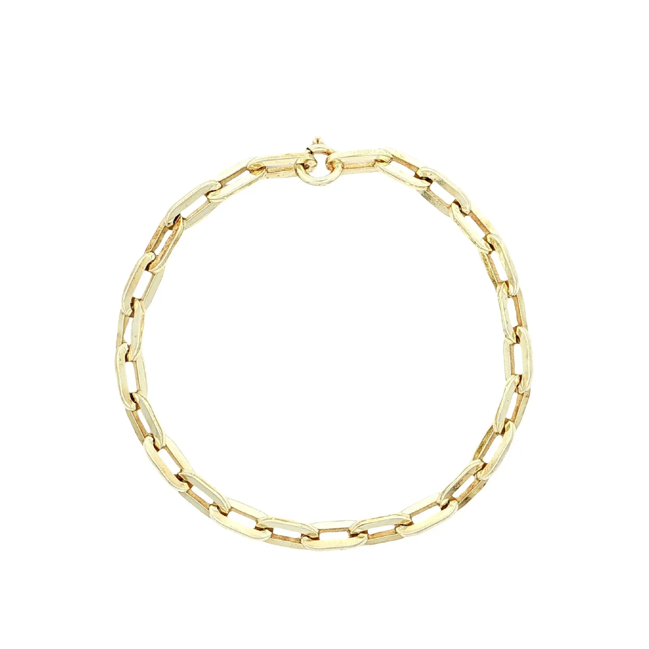 Paperclip Armband Gelbgold Paperclip Armband Gelbgold