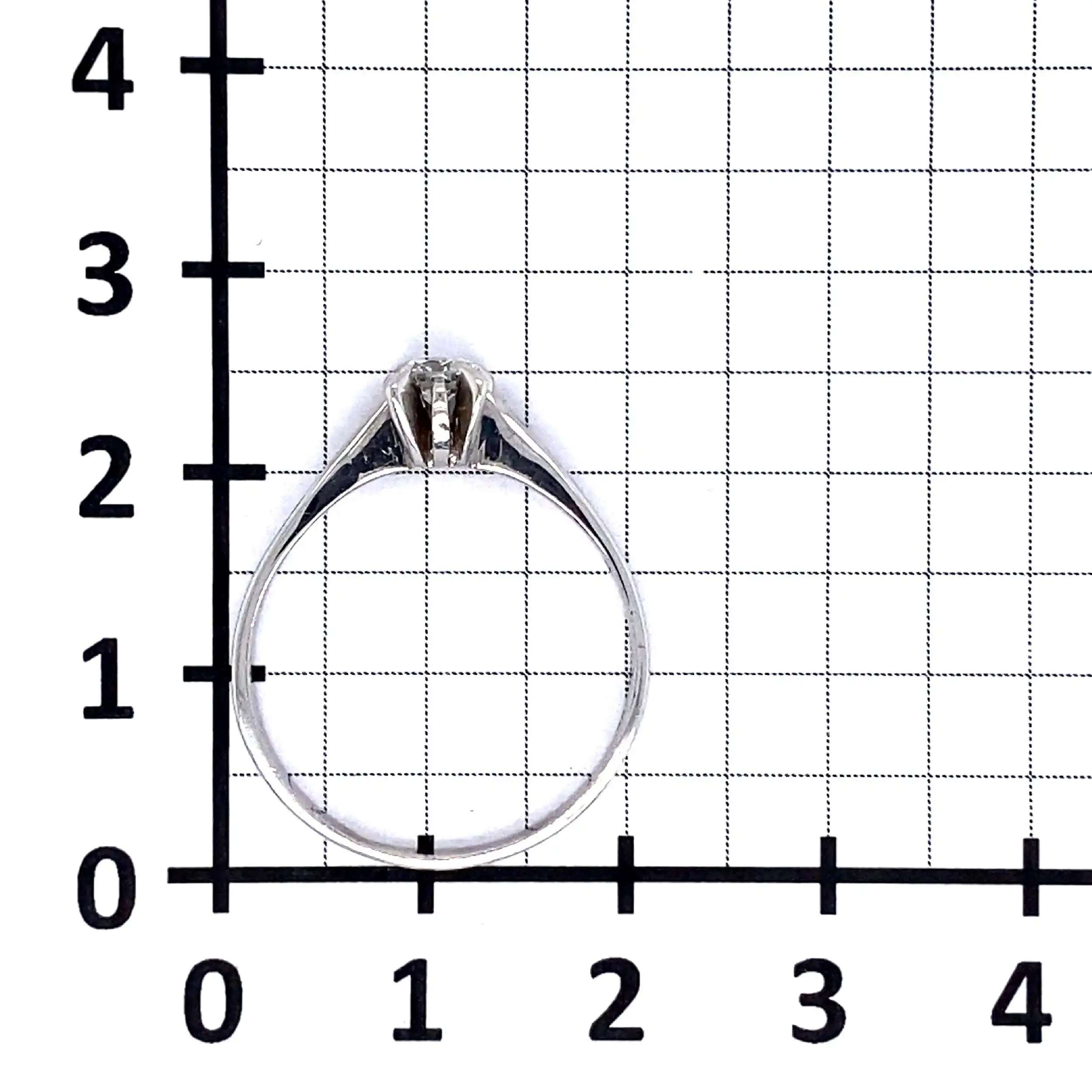 Ring Weißgold mit Brillant