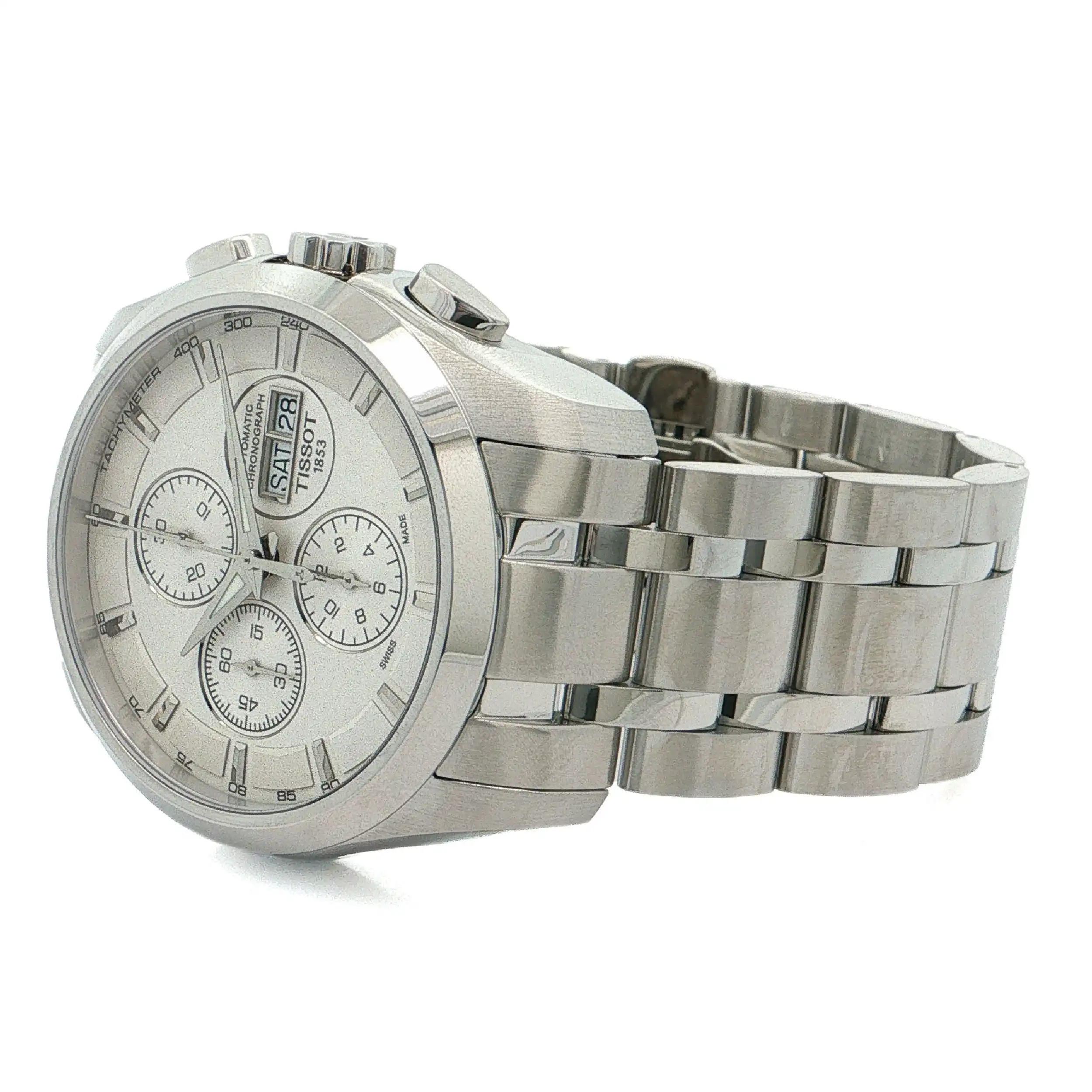 Herrenuhr Tissot Couturier T035614A mit Box und Blanko Papieren Herrenuhr Tissot Couturier T035614A mit Box und Blanko Papieren