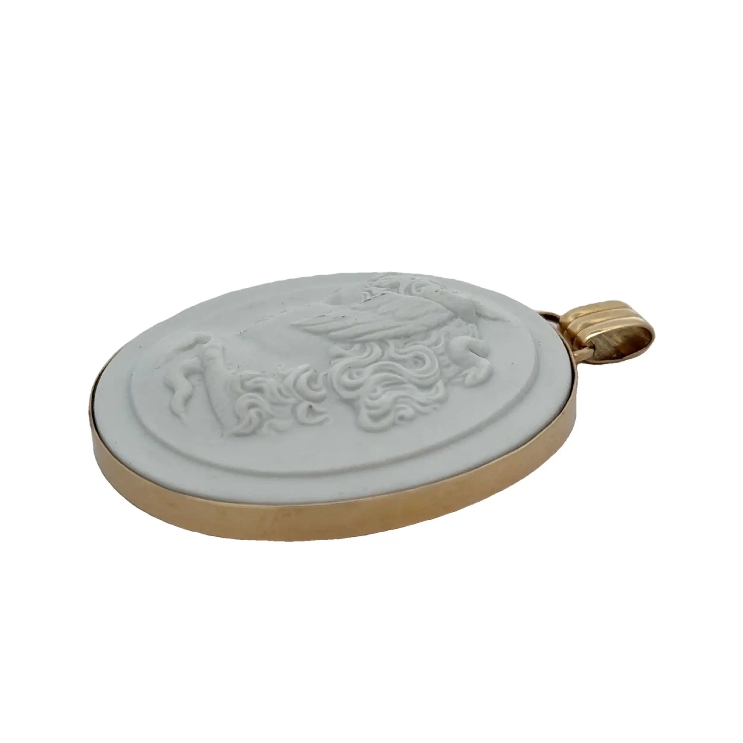 Anhänger Gelbgold Gemme Meissen Anhänger Gelbgold Gemme Meissen