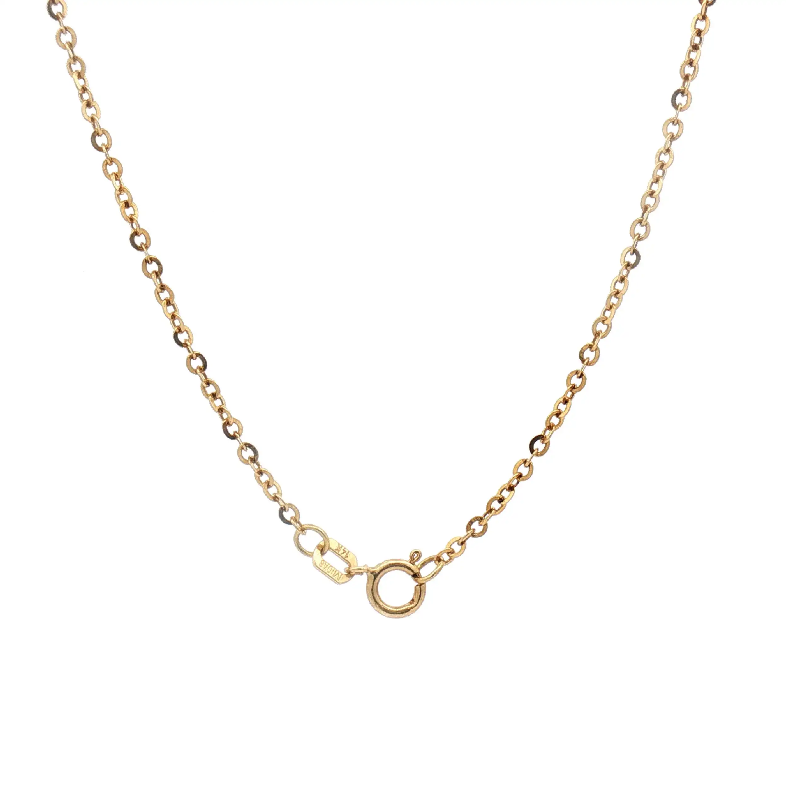 Rundankerkette Gelbgold