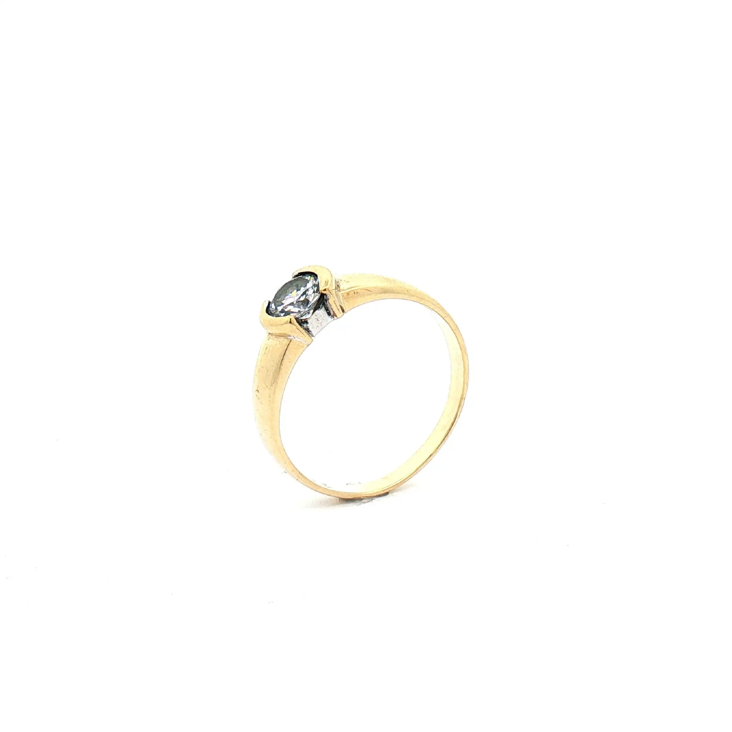 Ring Gelbgold mit Zirkonia Ring Gelbgold mit Zirkonia