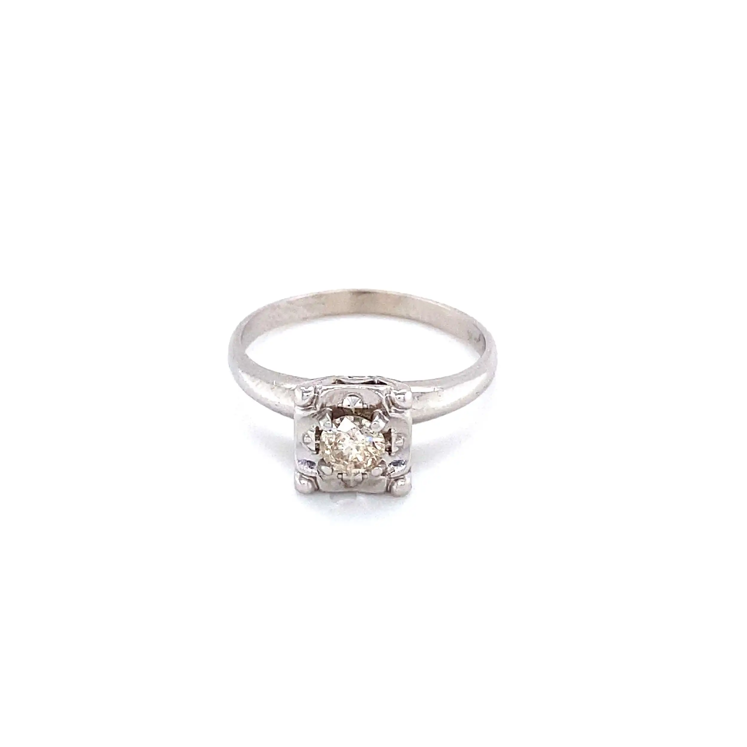 Ring Weißgold mit Brillant