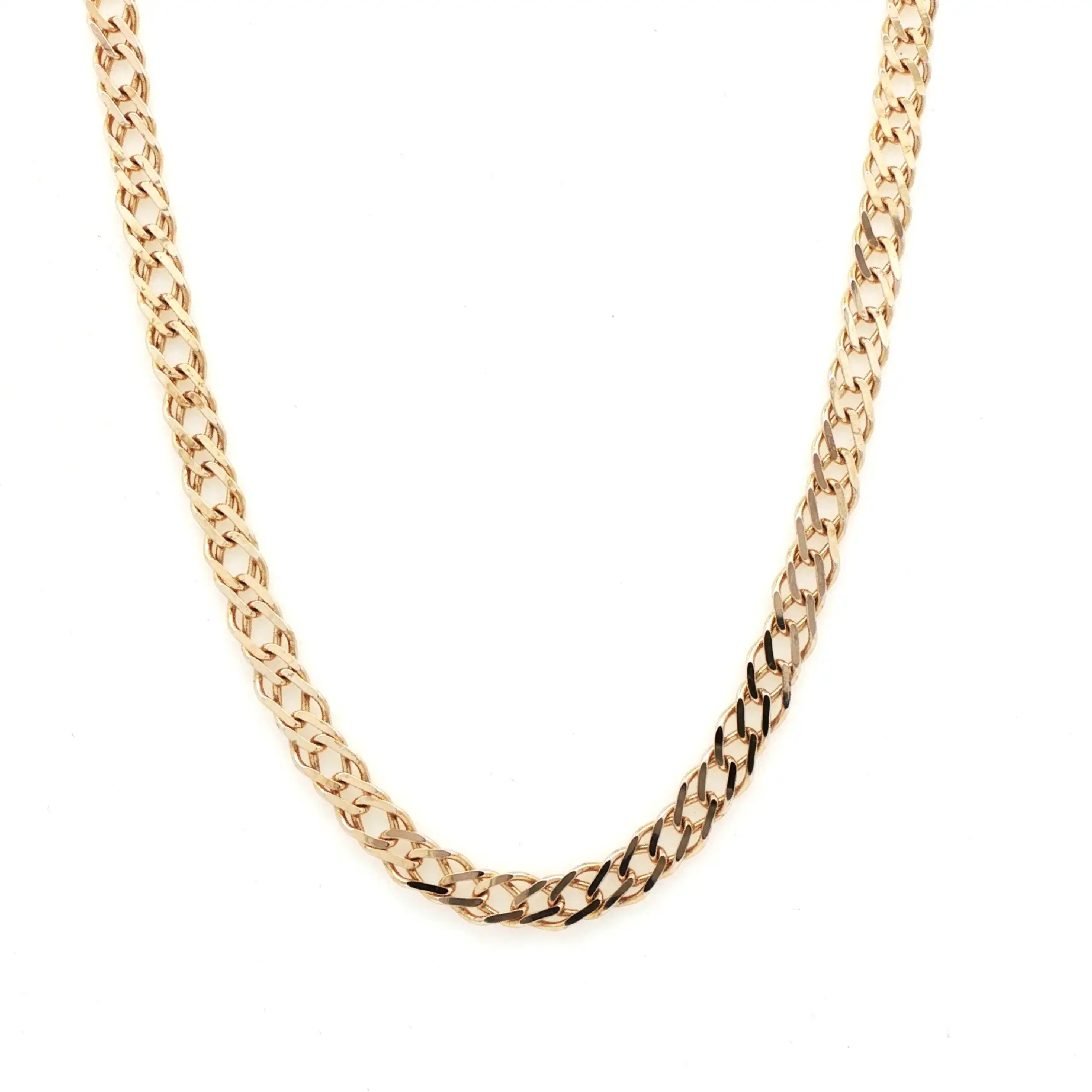 Doppelpanzerkette Gelbgold