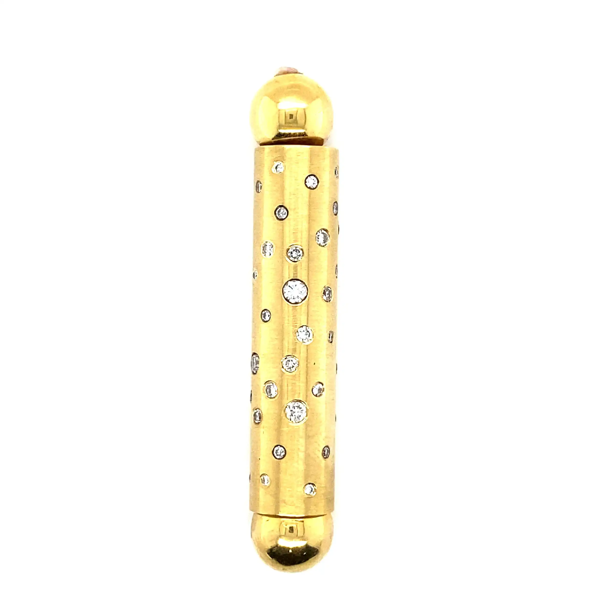 Perlkettenverschluß Gelbgold mit Brillanten Perlkettenverschluß Gelbgold mit Brillanten
