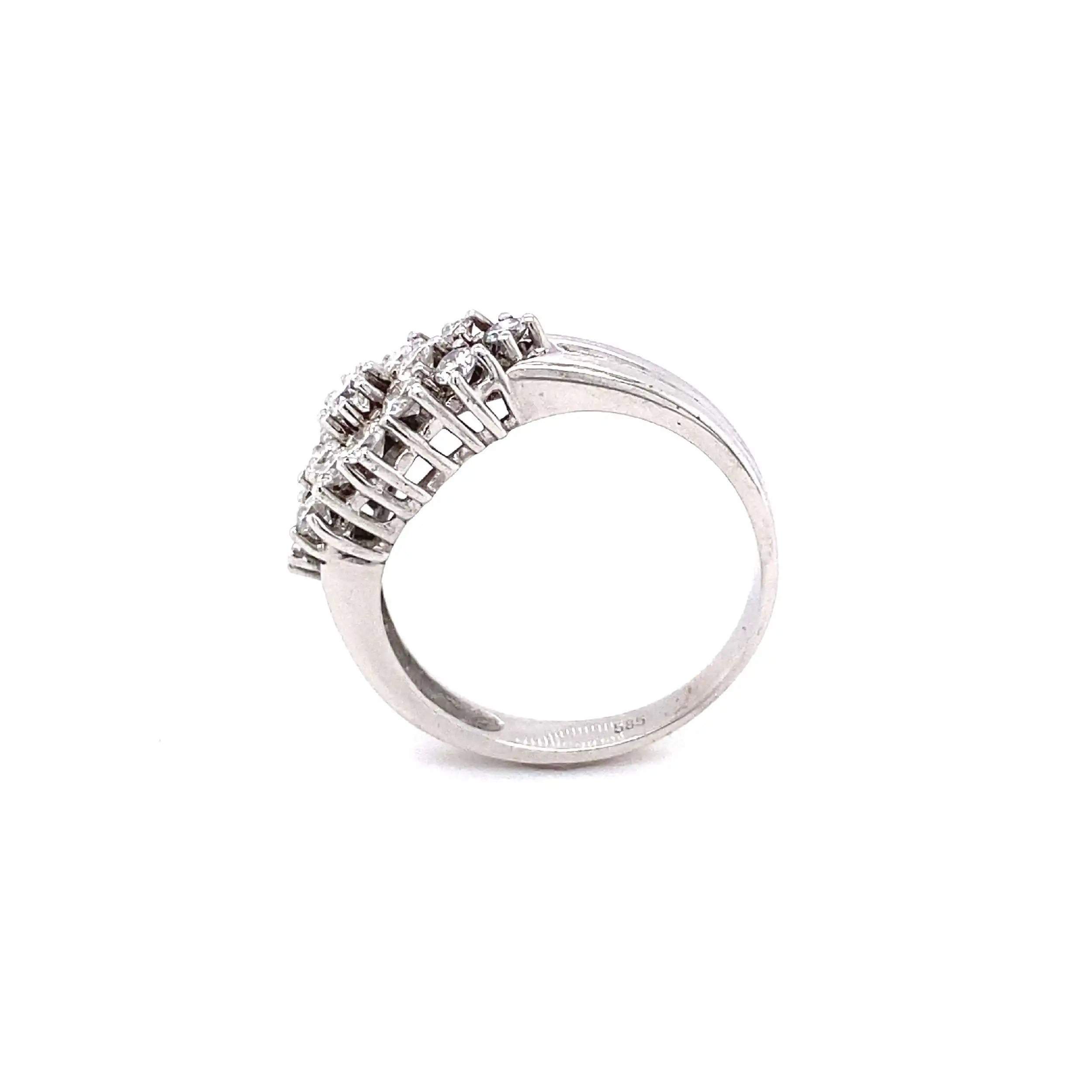 Ring Weißgold mit Brillanten