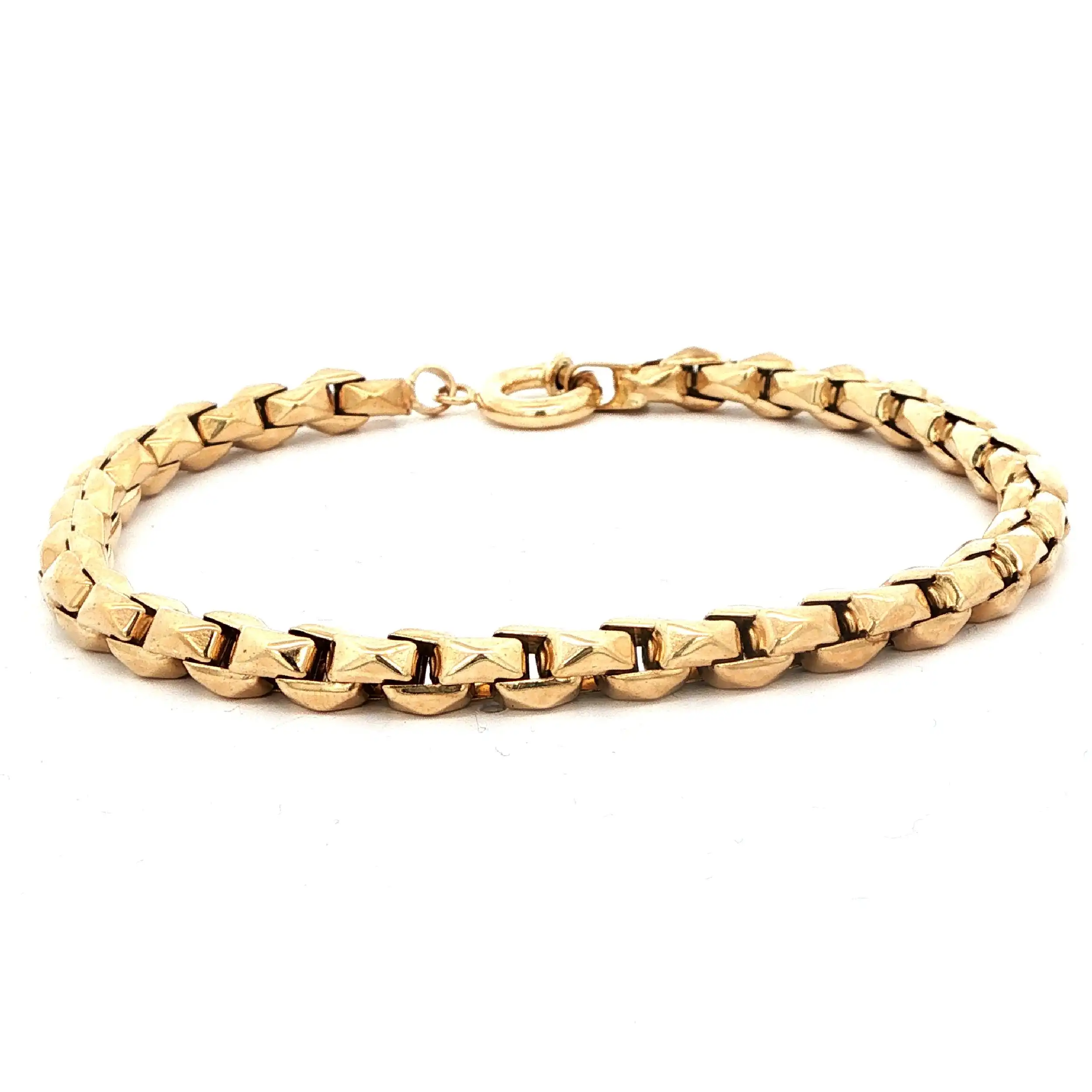 Armband Boccia Gelbgold