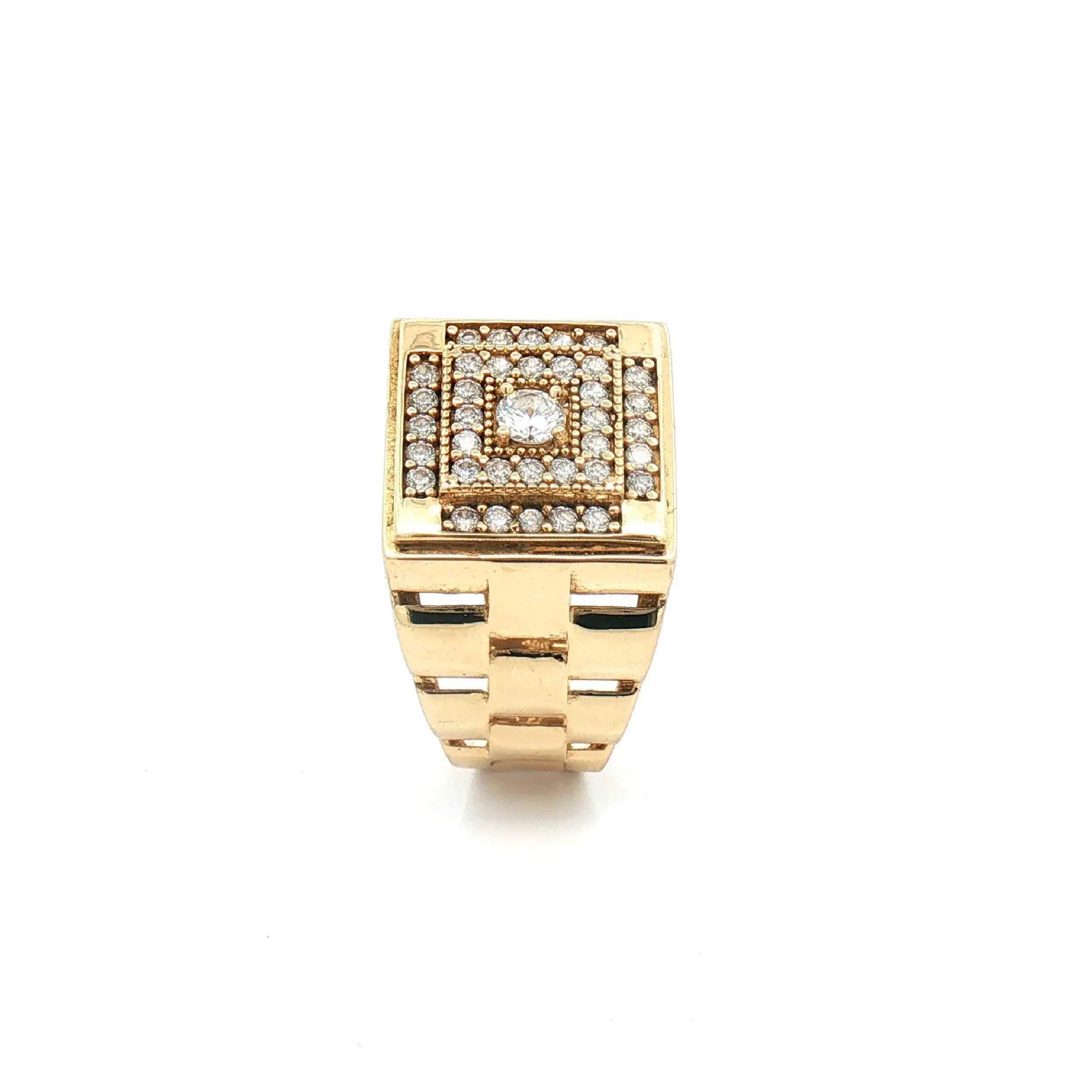 Ring Gelbgold mit Zirkonia