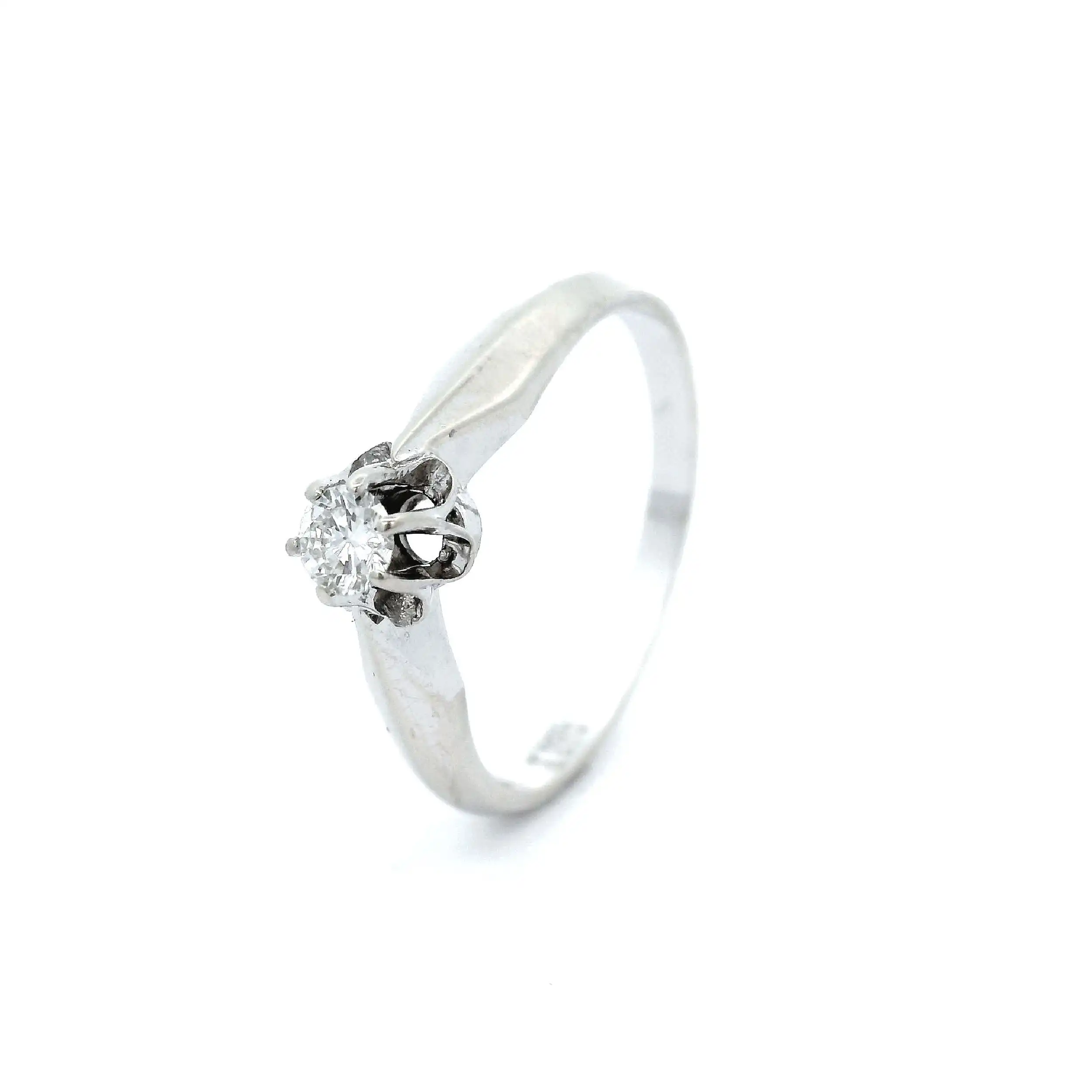 Ring Weißgold mit Brillant