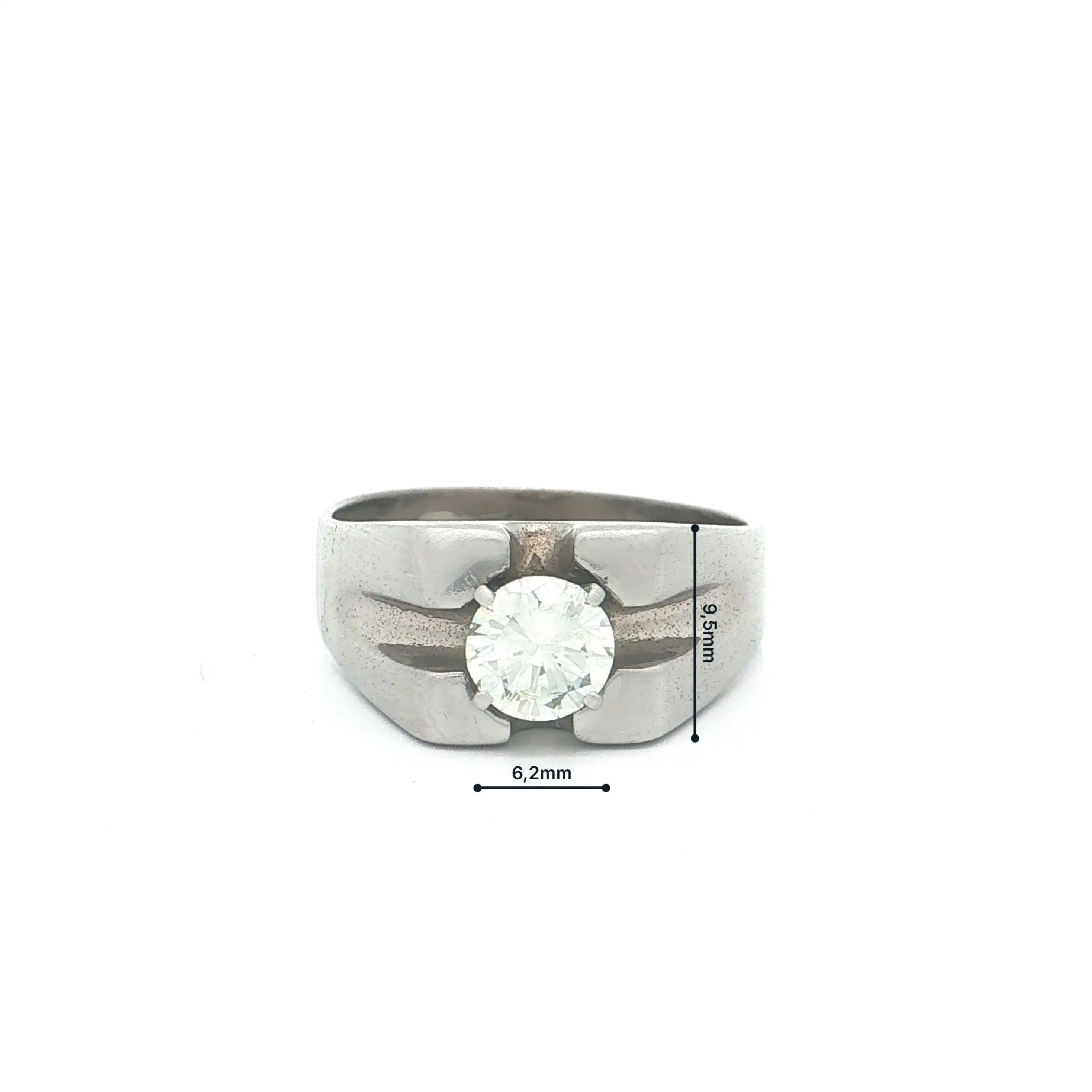 Ring Weißgold mit Brillant