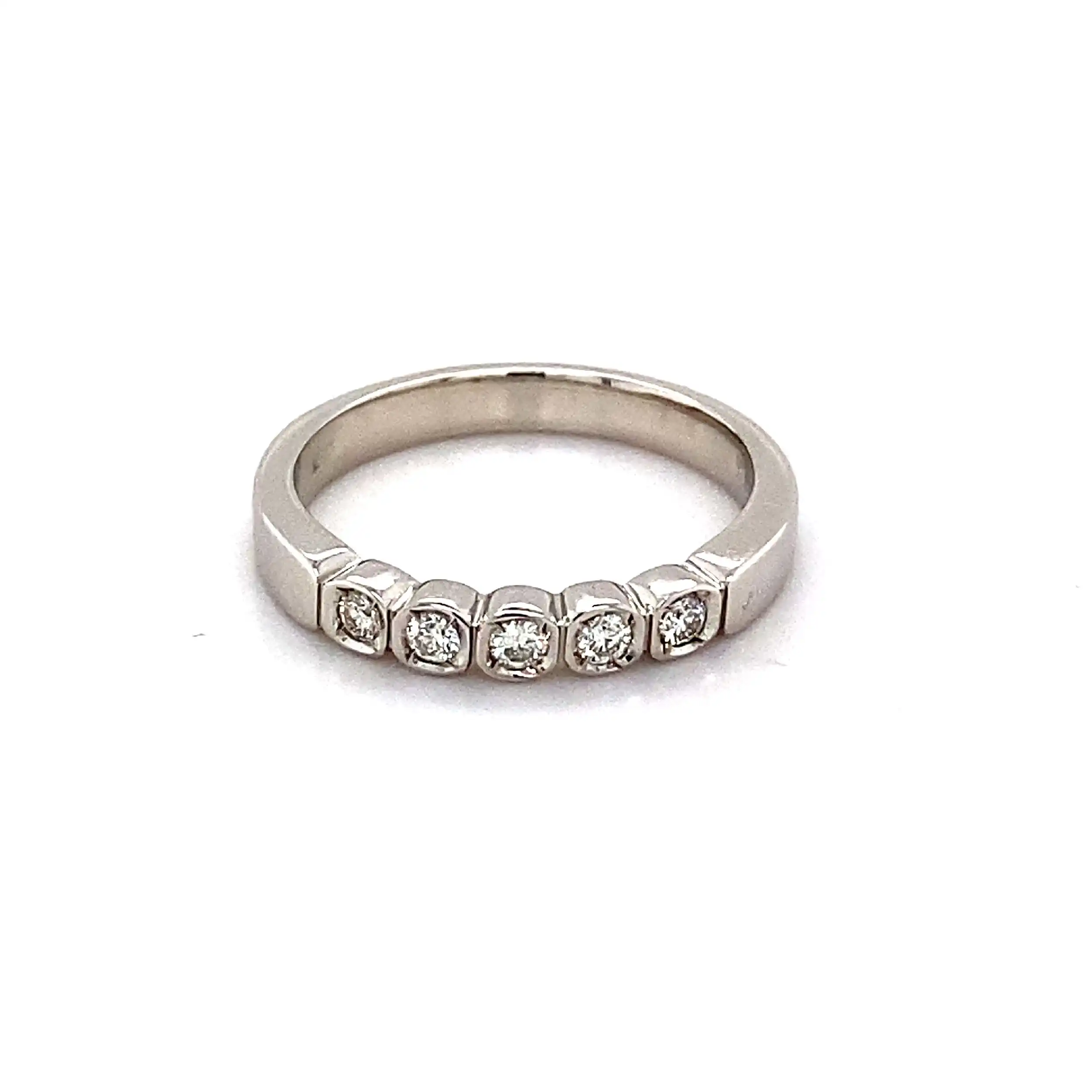 Ring Weißgold mit Brillanten by Christ Ring Weißgold mit Brillanten by Christ