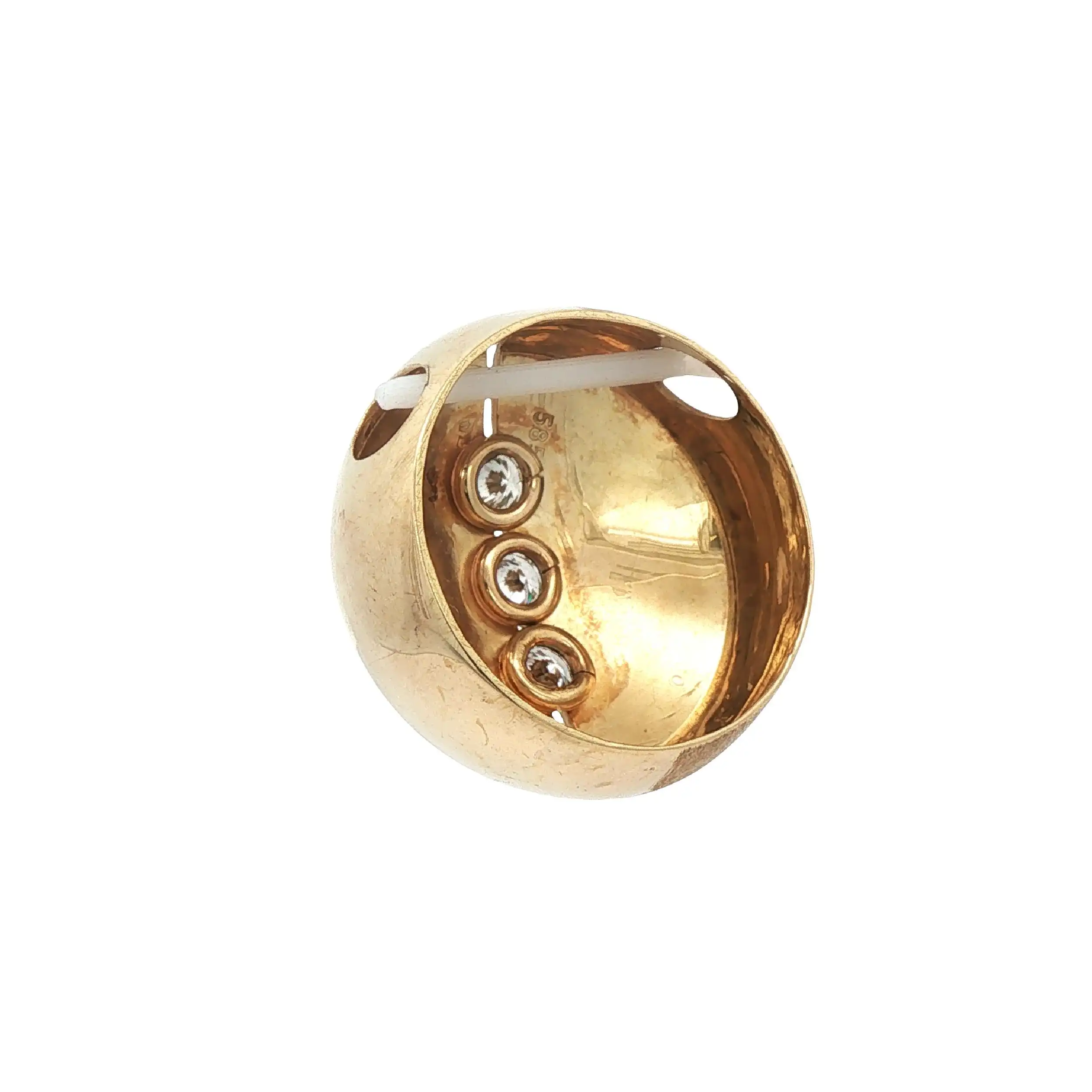 Anhänger Gelbgold mit Brillanten Anhänger Gelbgold mit Brillanten