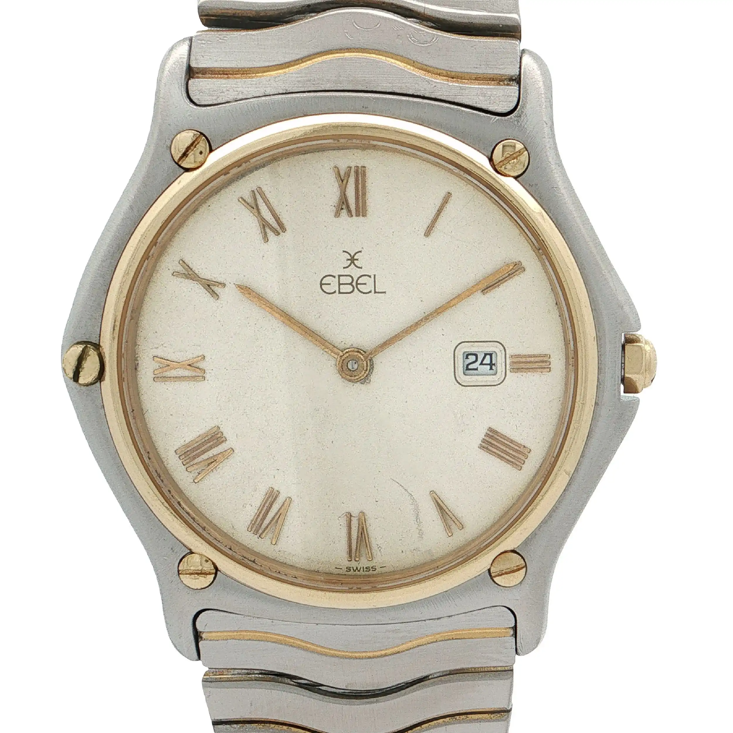 Herrenuhr Ebel Classic Wave Stahl/Gold Ref.184903