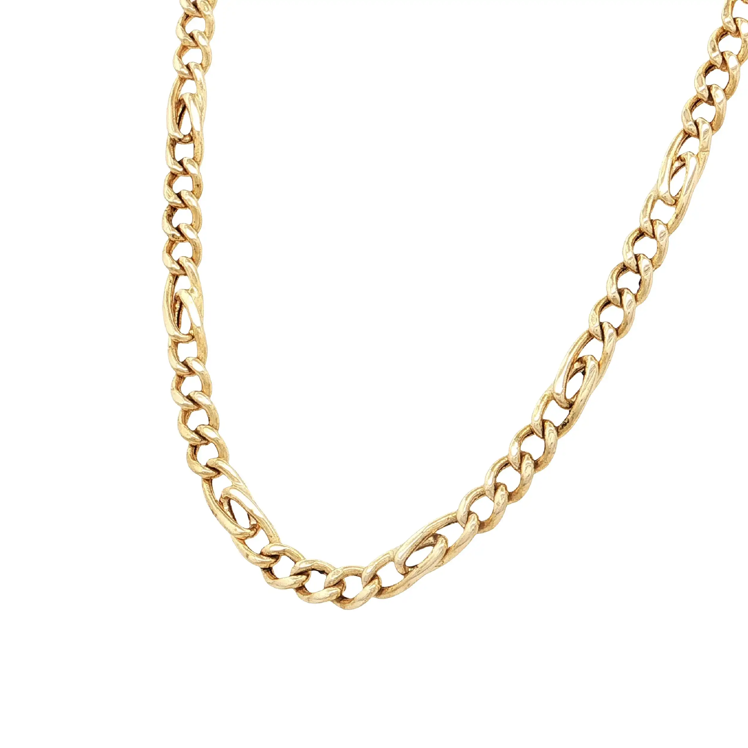 Figaro-Panzerkette Gelbgold Figaro-Panzerkette Gelbgold