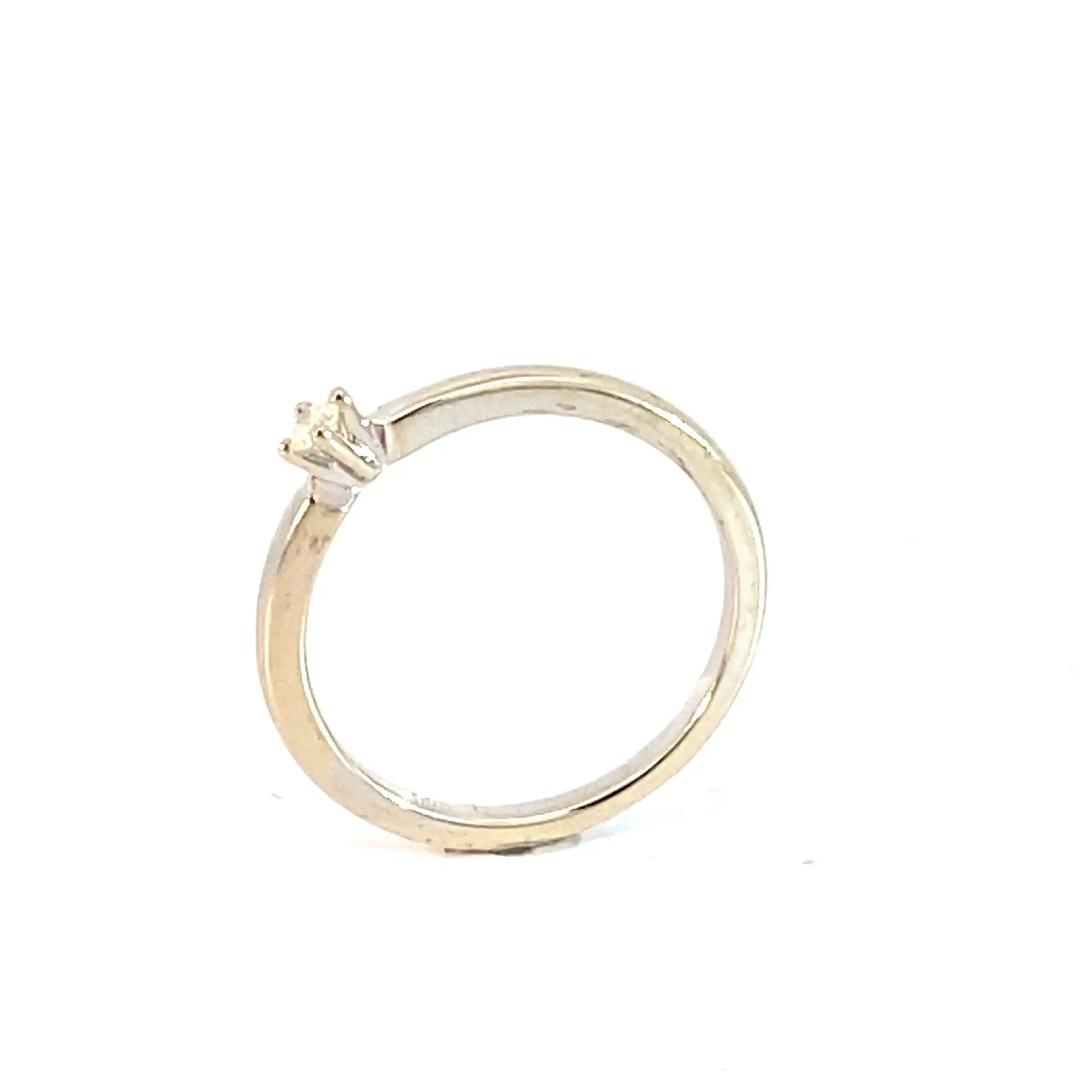 Ring Weißgold mit Brillant