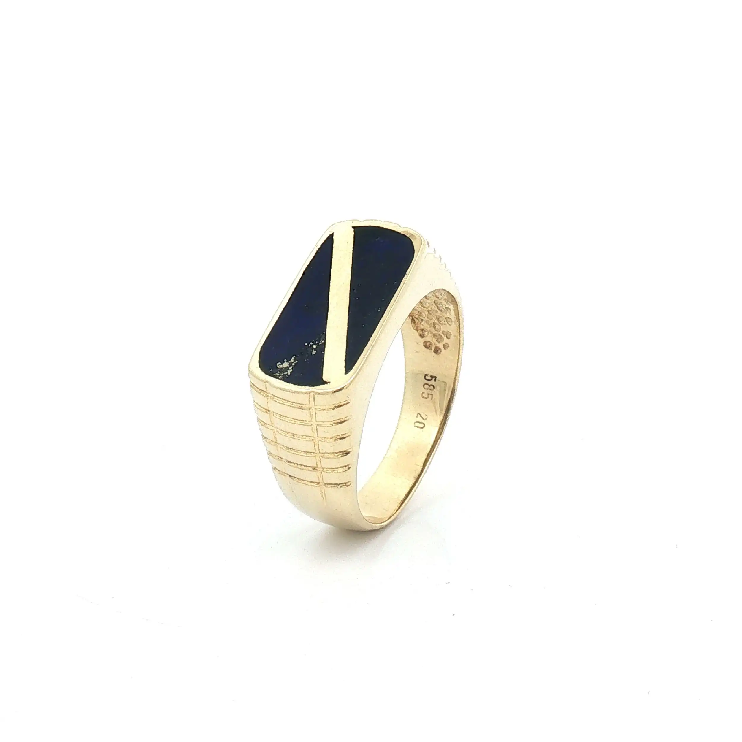Ring Gelbgold mit Lapislazuli Ring Gelbgold mit Lapislazuli