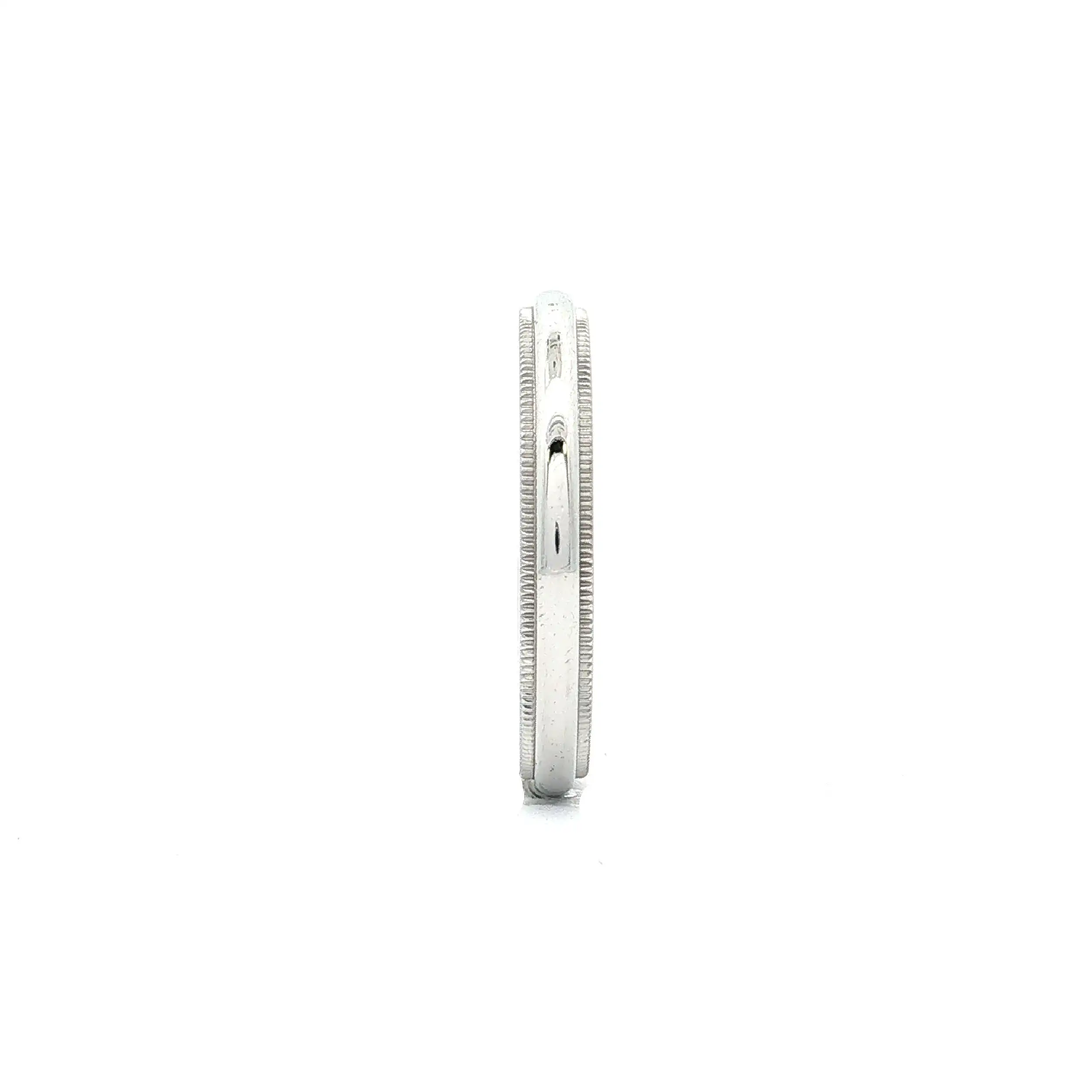 Ring Platin Tiffany Milgrain