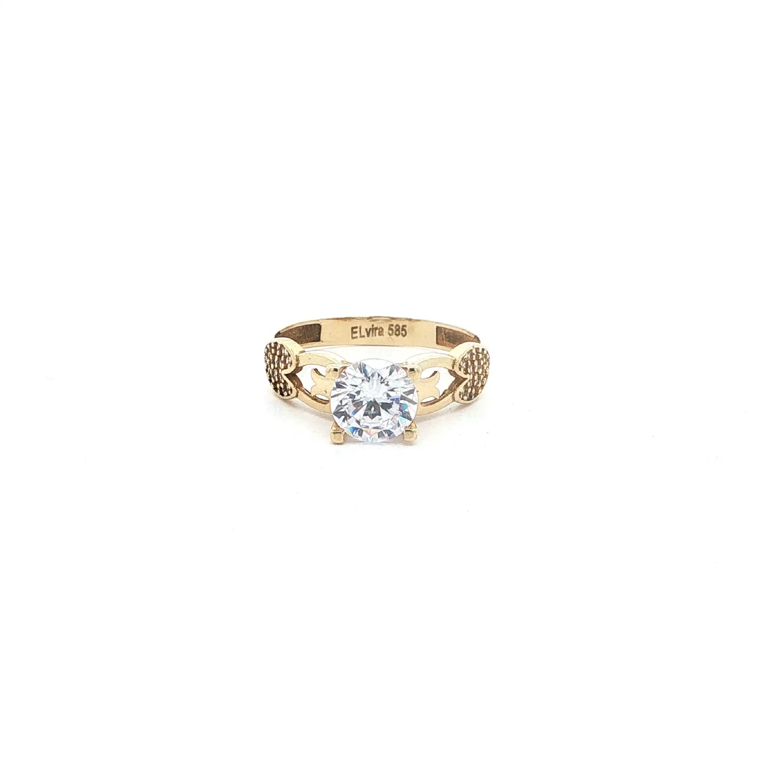 Ring Gelbgold mit Zirkonia