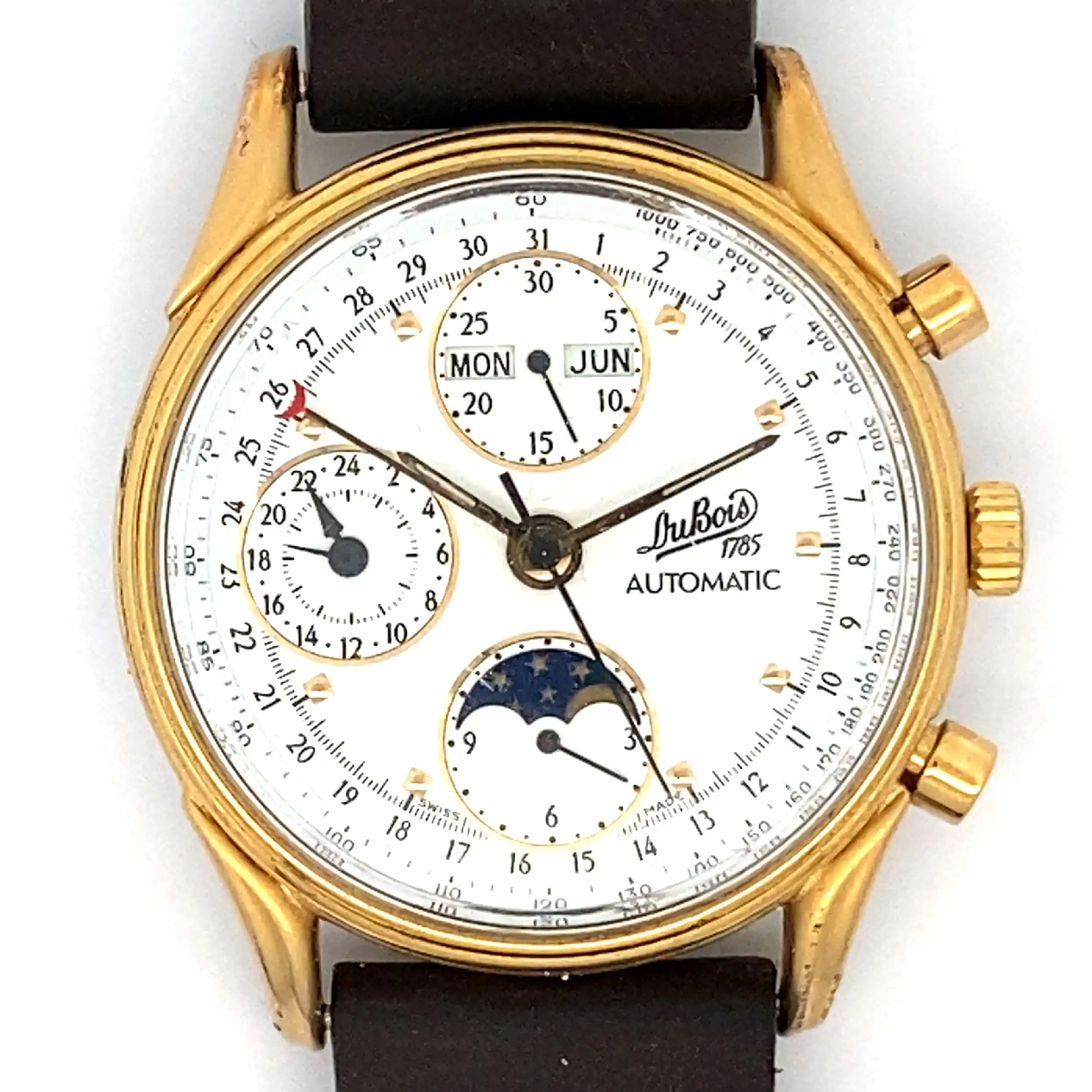 Herrenuhr Du Bois 1785 Vollkalender