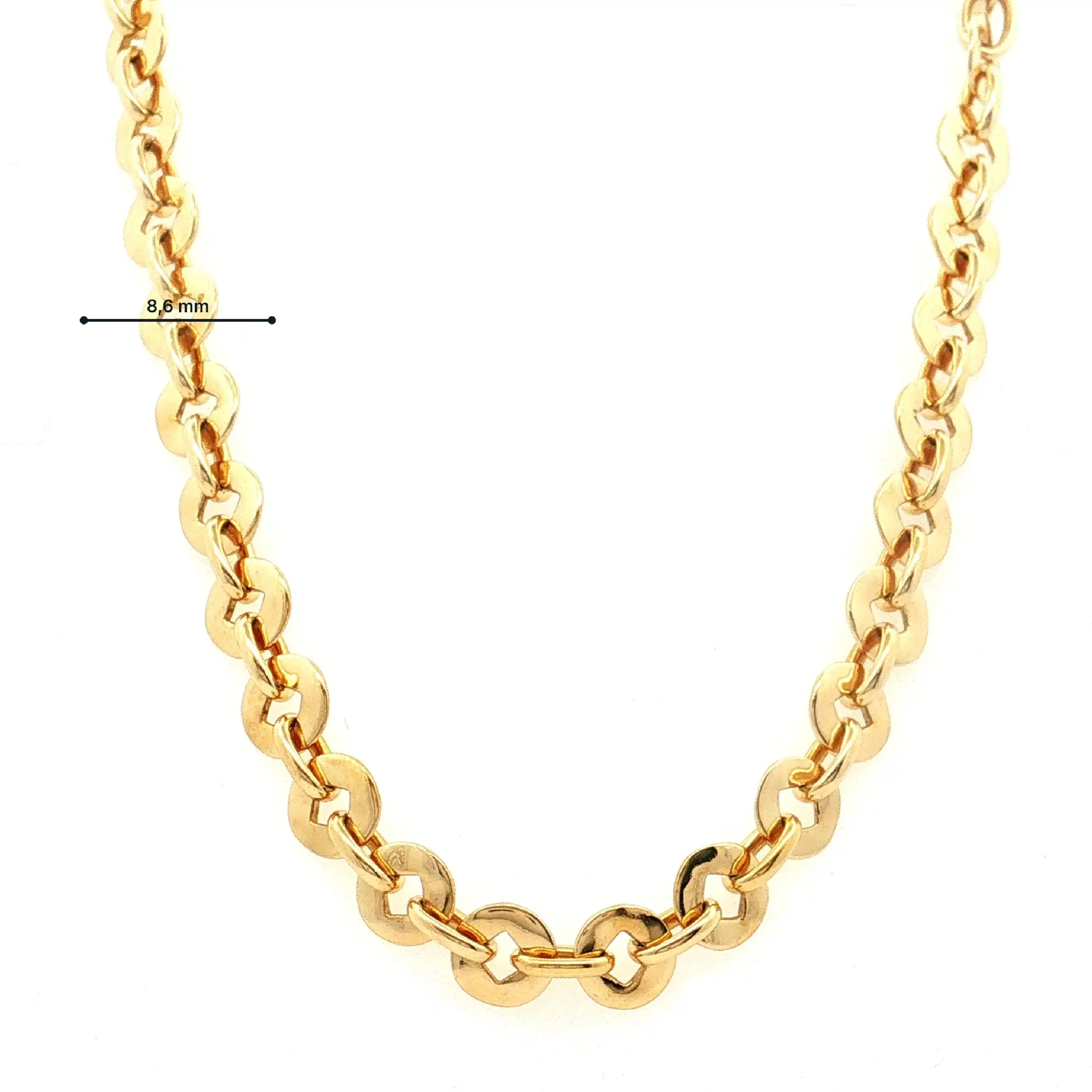 Collier Gelbgold Pomellato Square