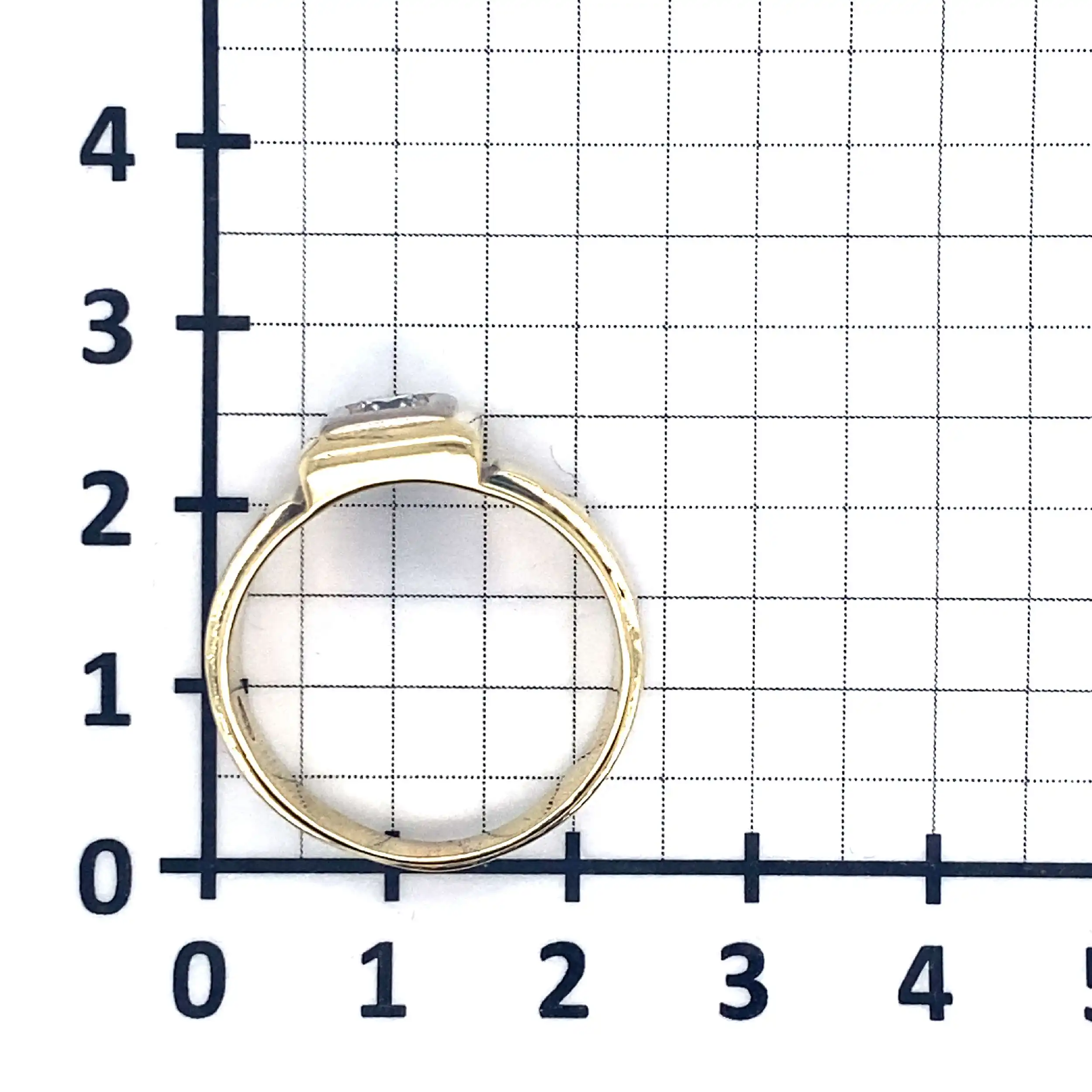 Ring Bicolor mit Brillant Ring Bicolor mit Brillant
