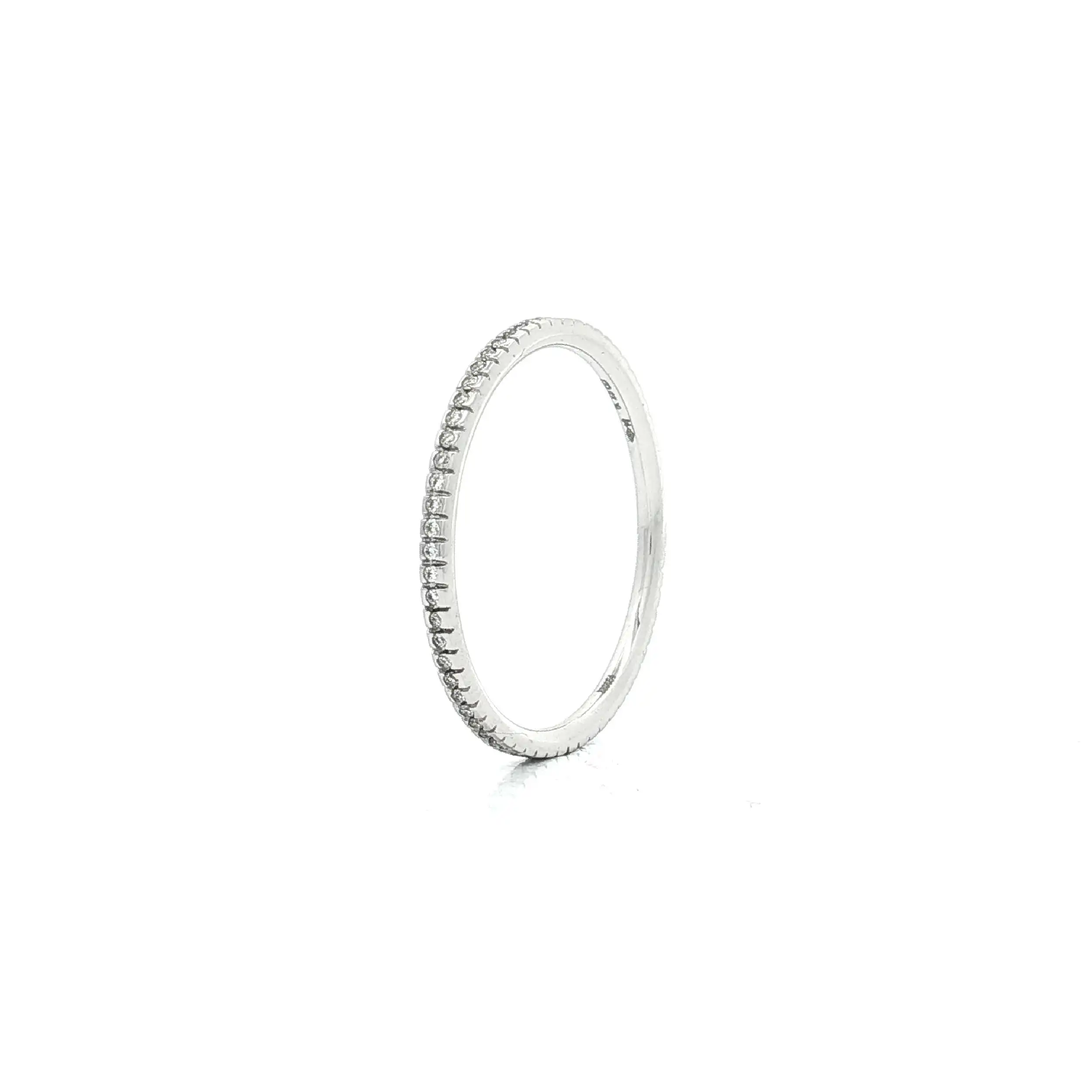 Memoryring Weißgold mit Brillanten Memoryring Weißgold mit Brillanten