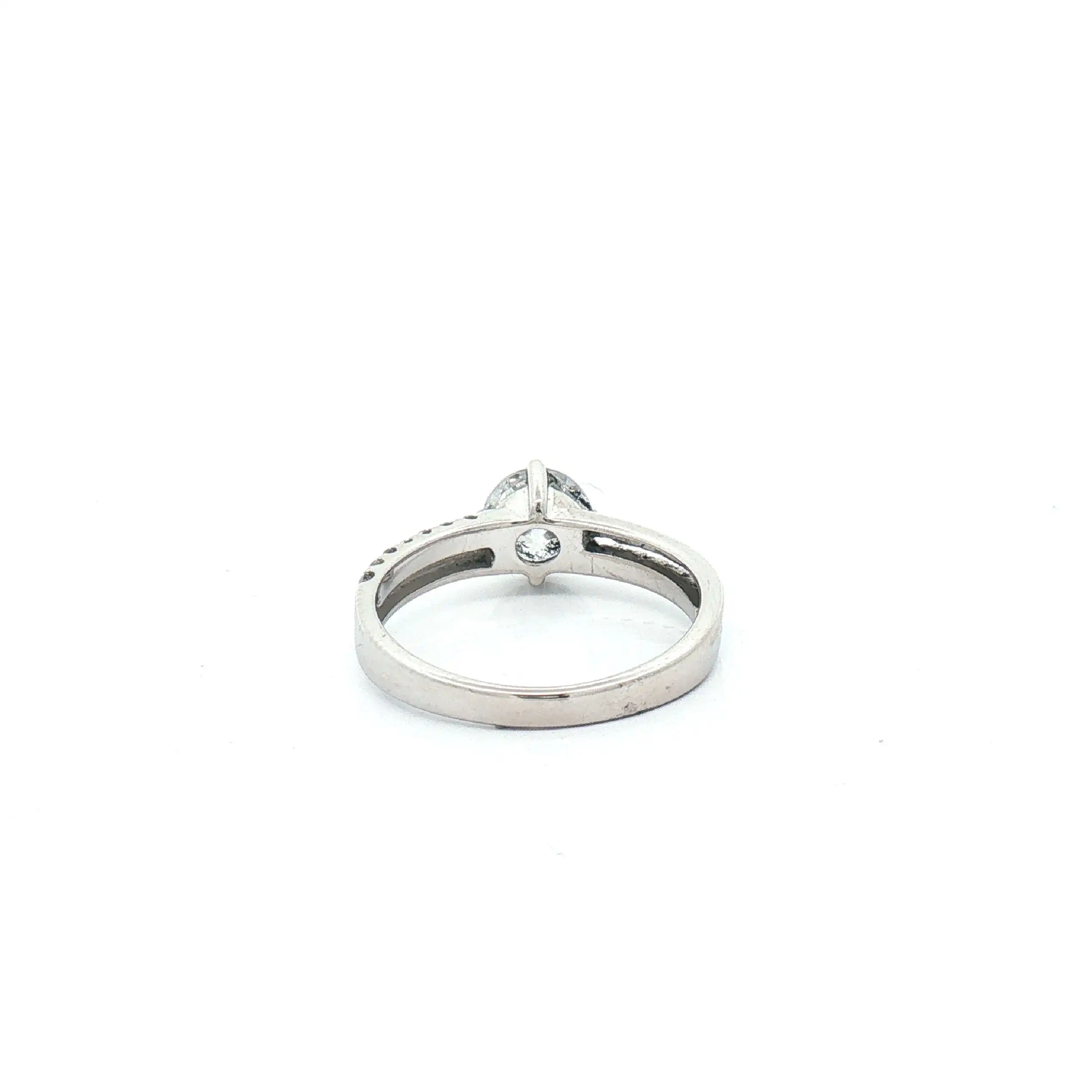 Ring Weißgold mit Zirkonia