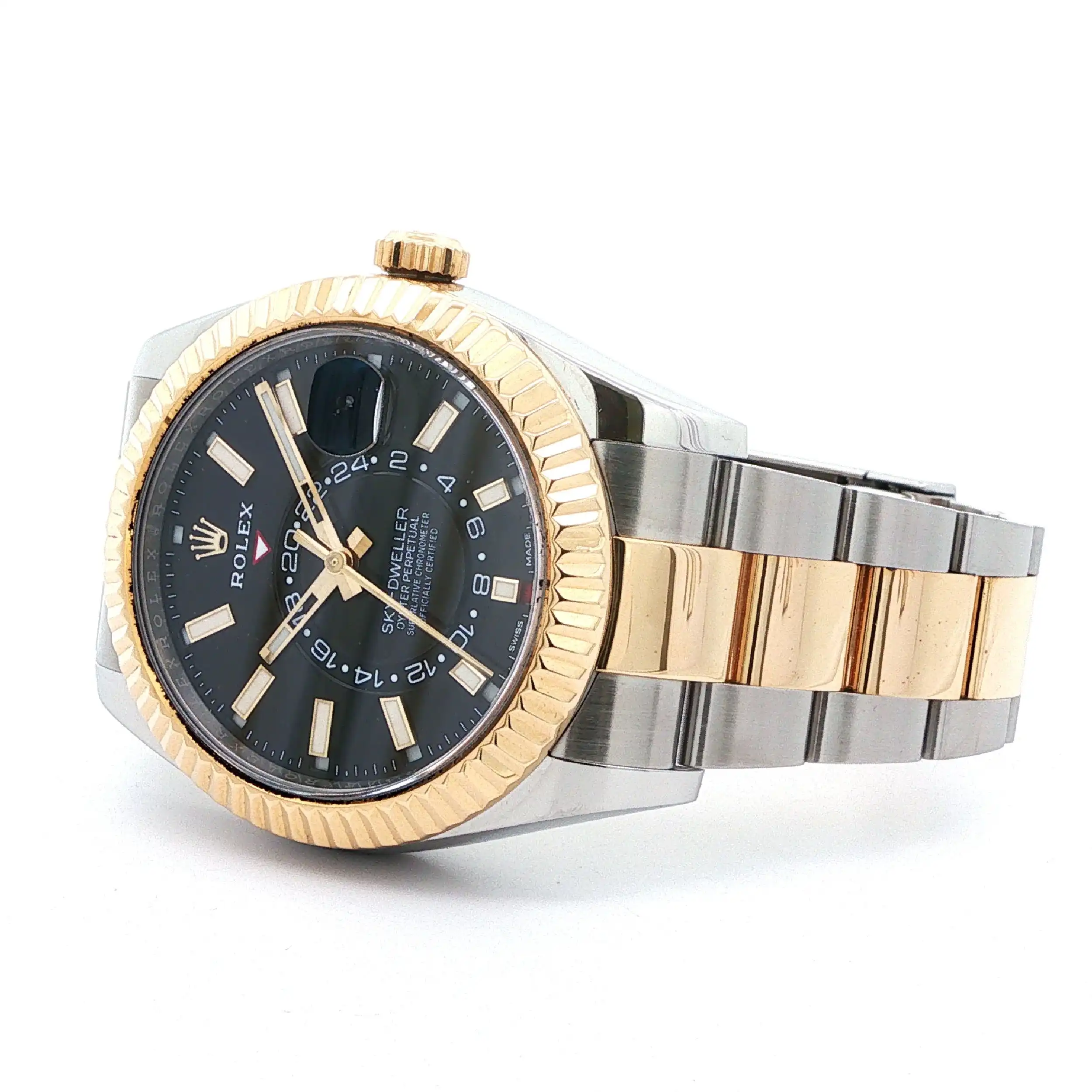 Herrenuhr Rolex Sky Dweller Stahl/Gold Automatik Herrenuhr Rolex Sky Dweller Stahl/Gold Automatik