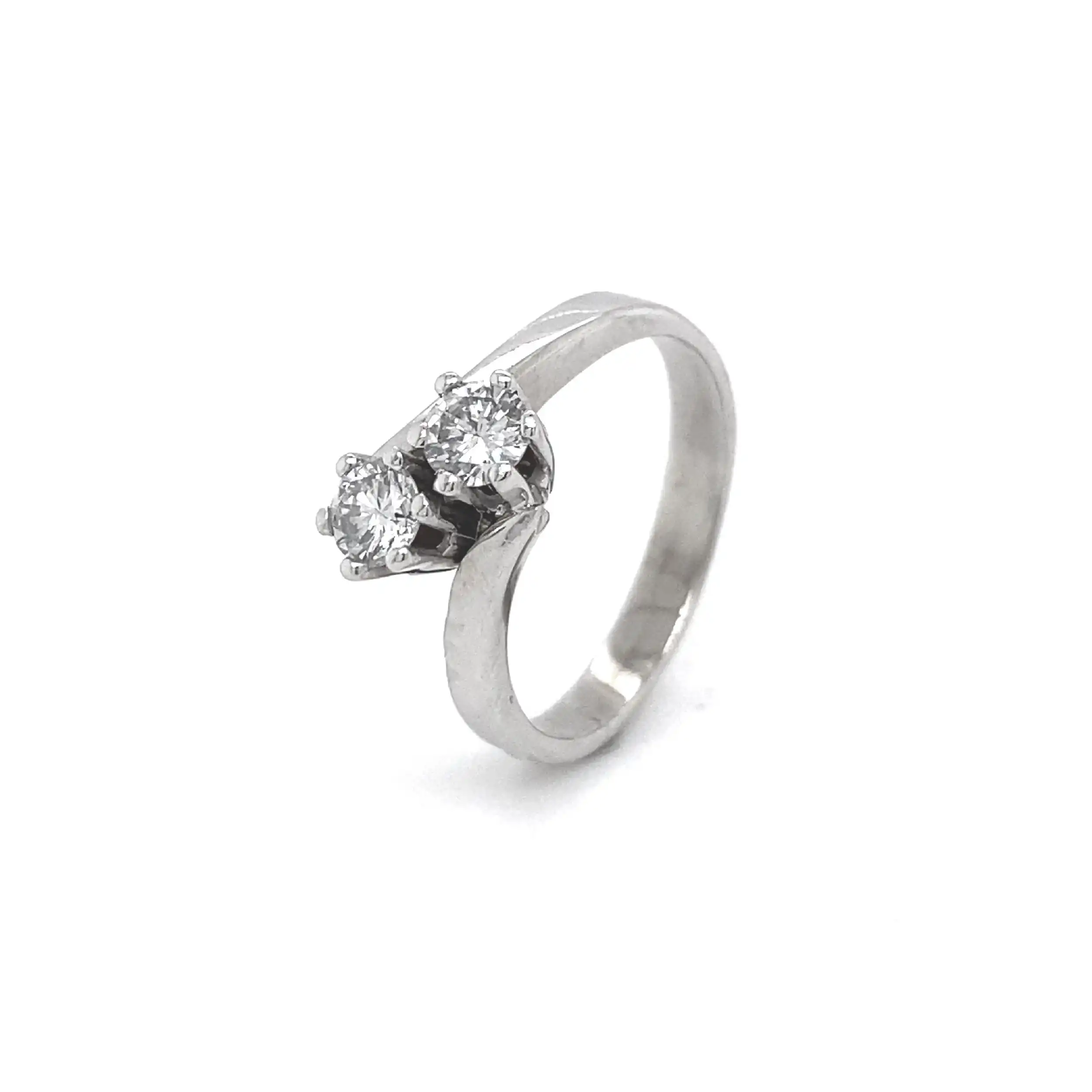 Ring Weißgold mit Brillanten