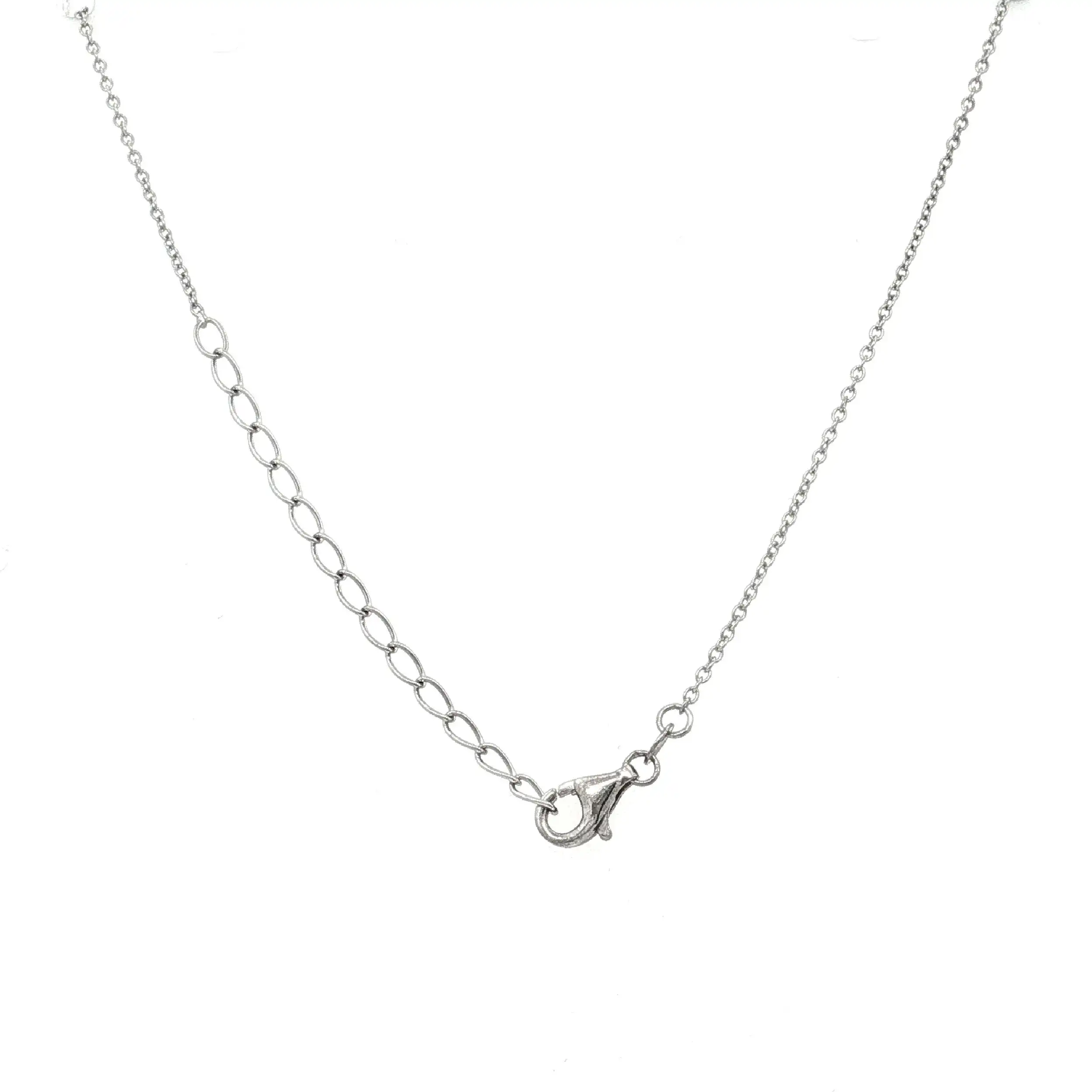 Kette mit Anhänger mit Zirkonia Kreuz