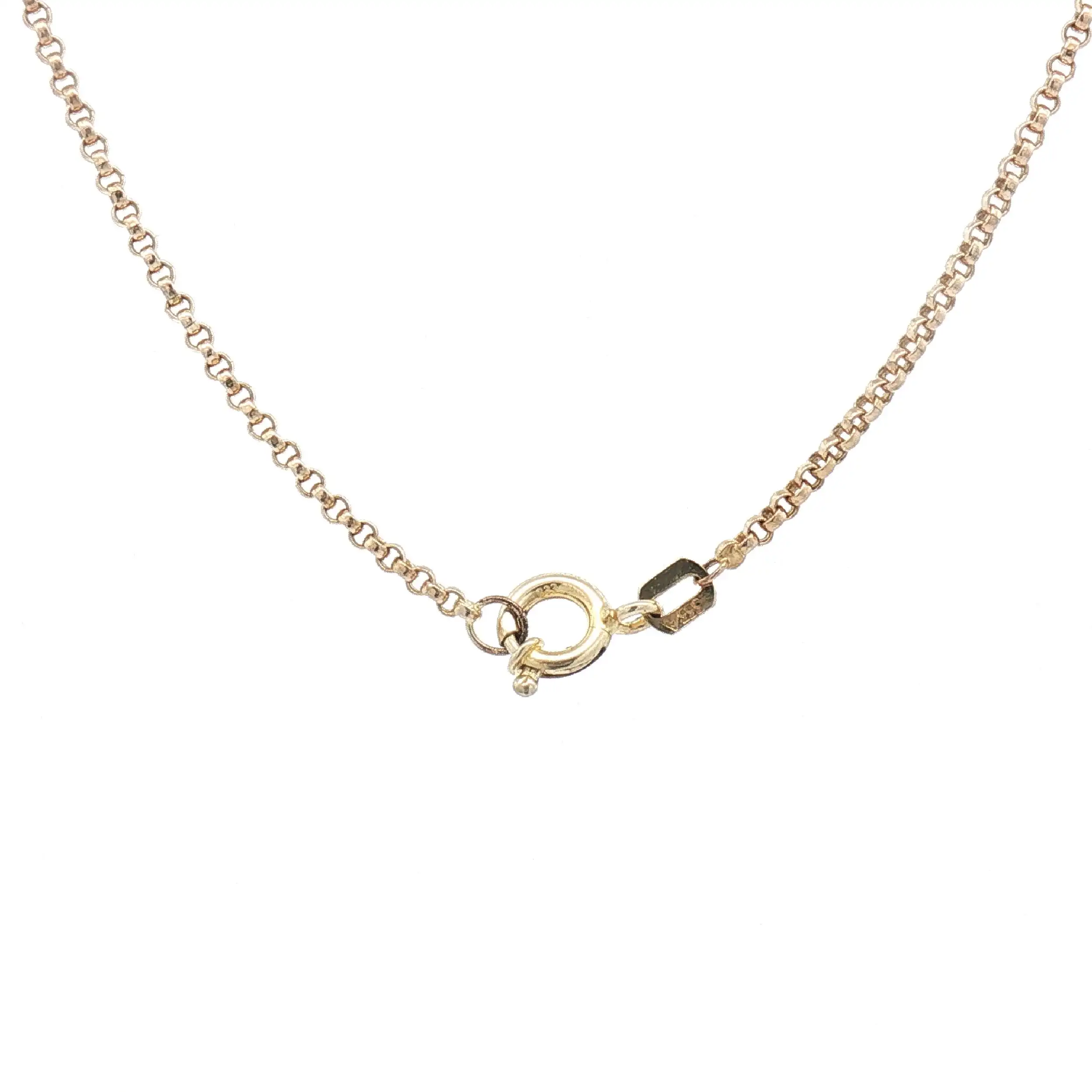 Ankerkette Gelbgold