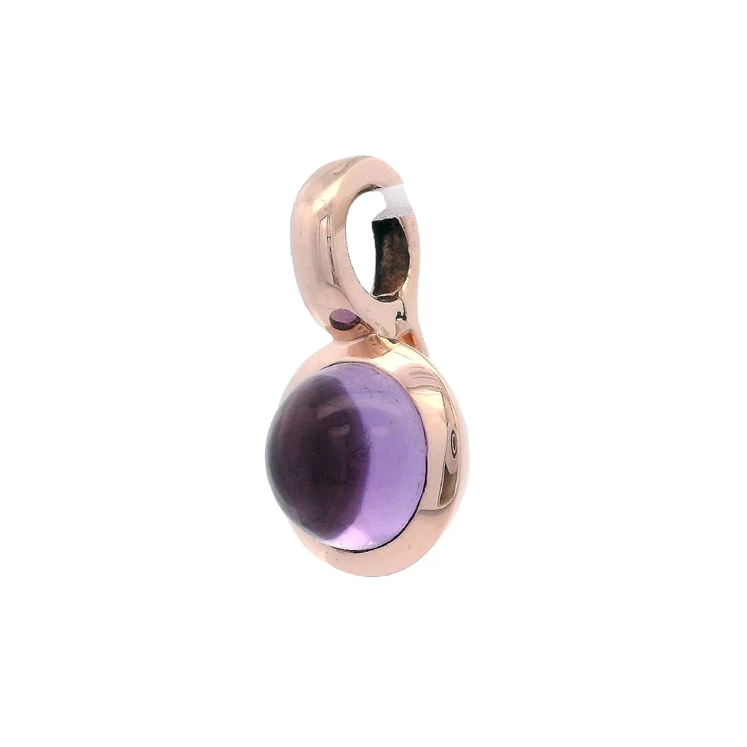 Anhänger Rosegold mit Amethyst Anhänger Rosegold mit Amethyst