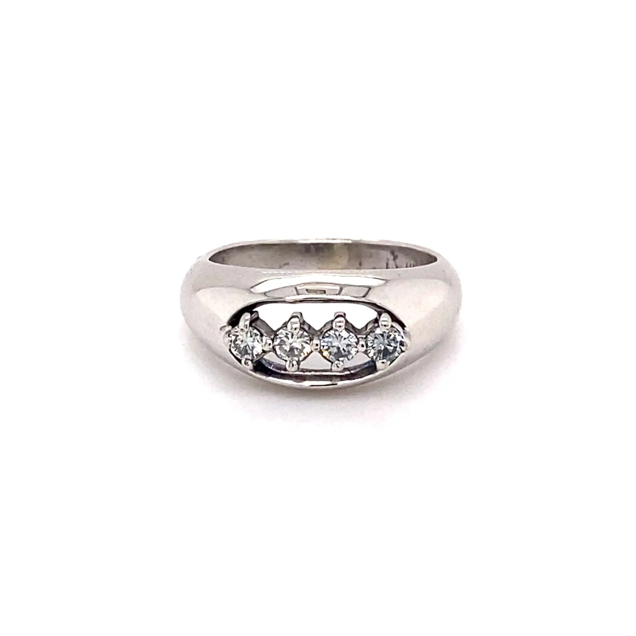 Ring Weißgold mit Brillanten Ring Weißgold mit Brillanten