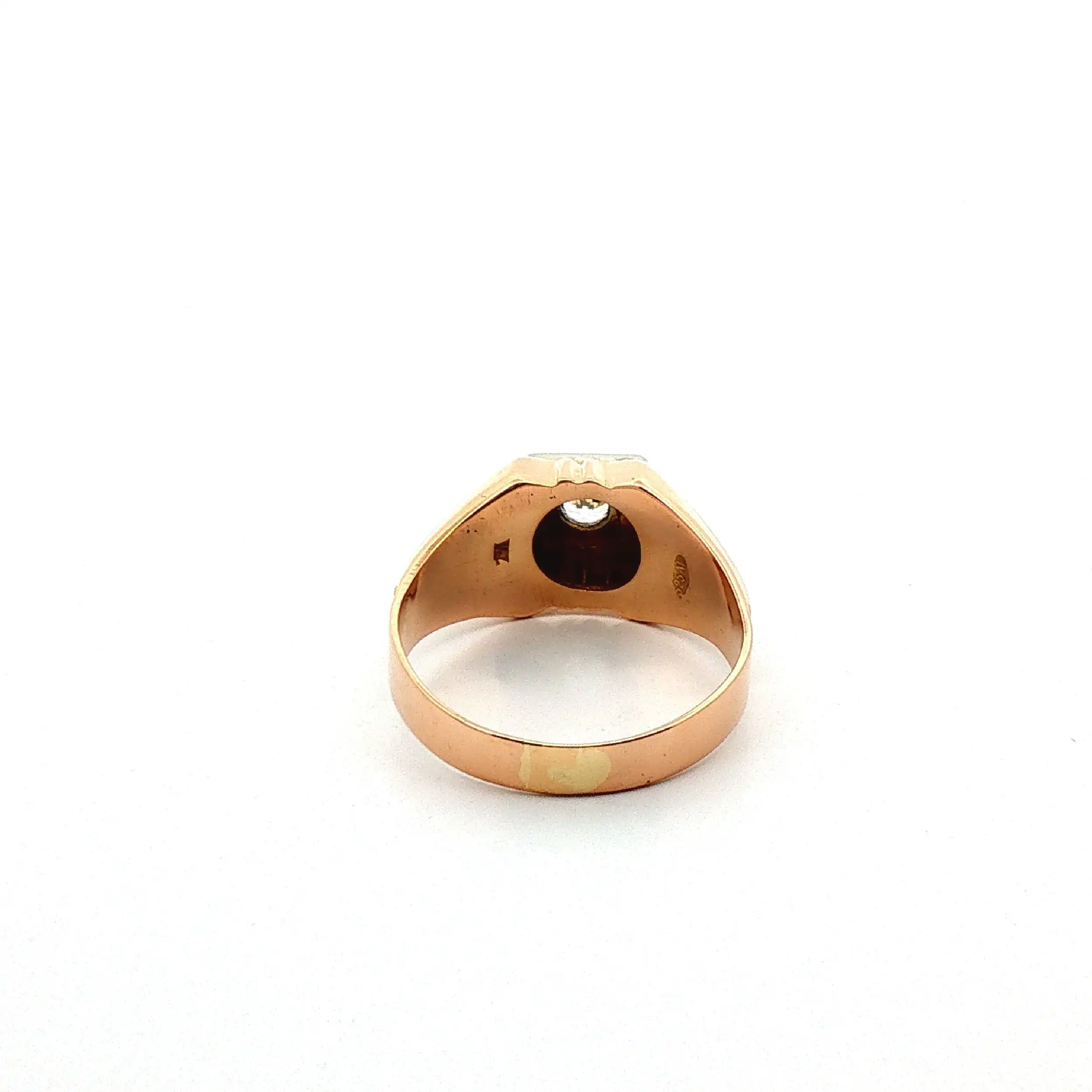 Ring Bicolor mit Zirkonia