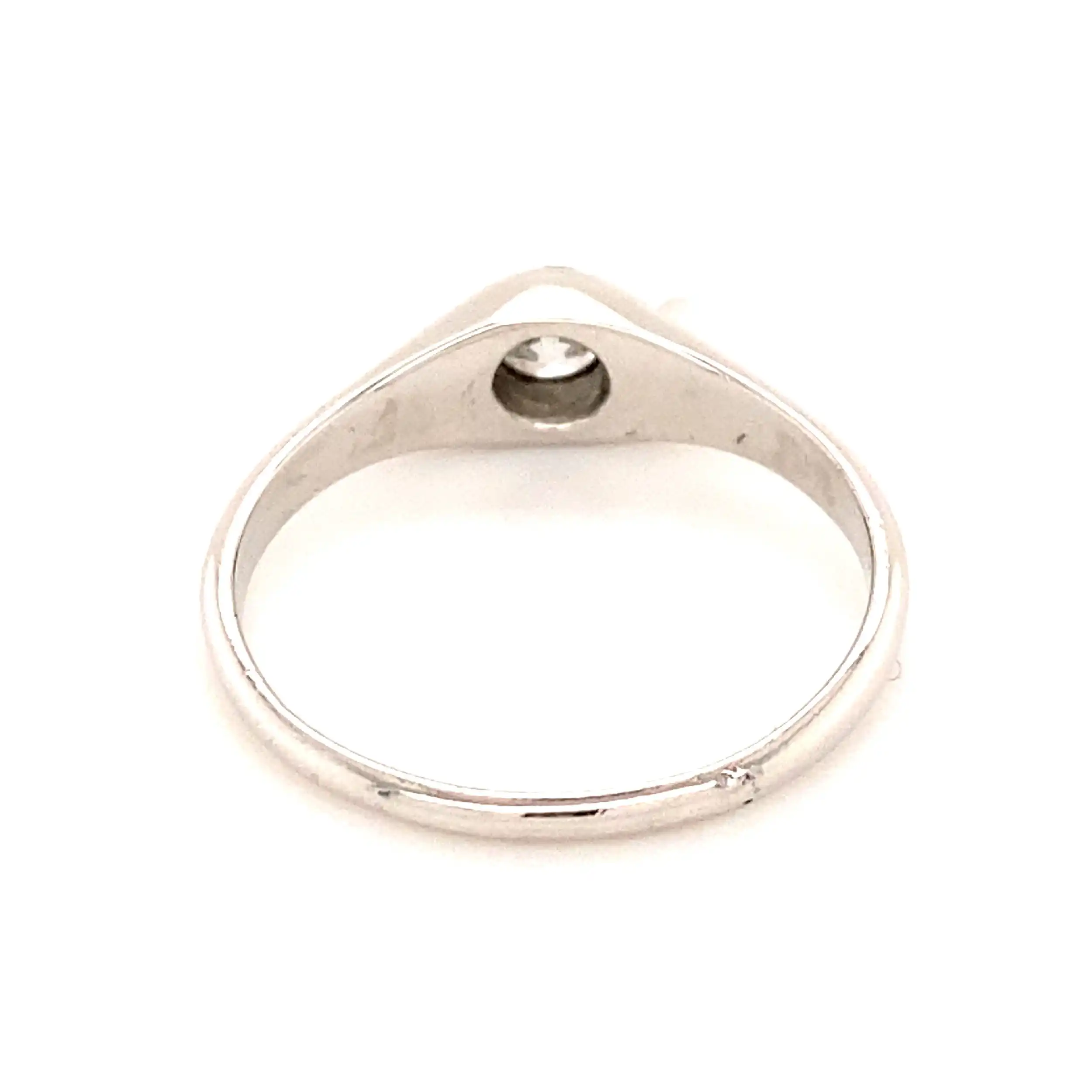 Ring Weißgold mit Brillant Solitär Ring Weißgold mit Brillant Solitär