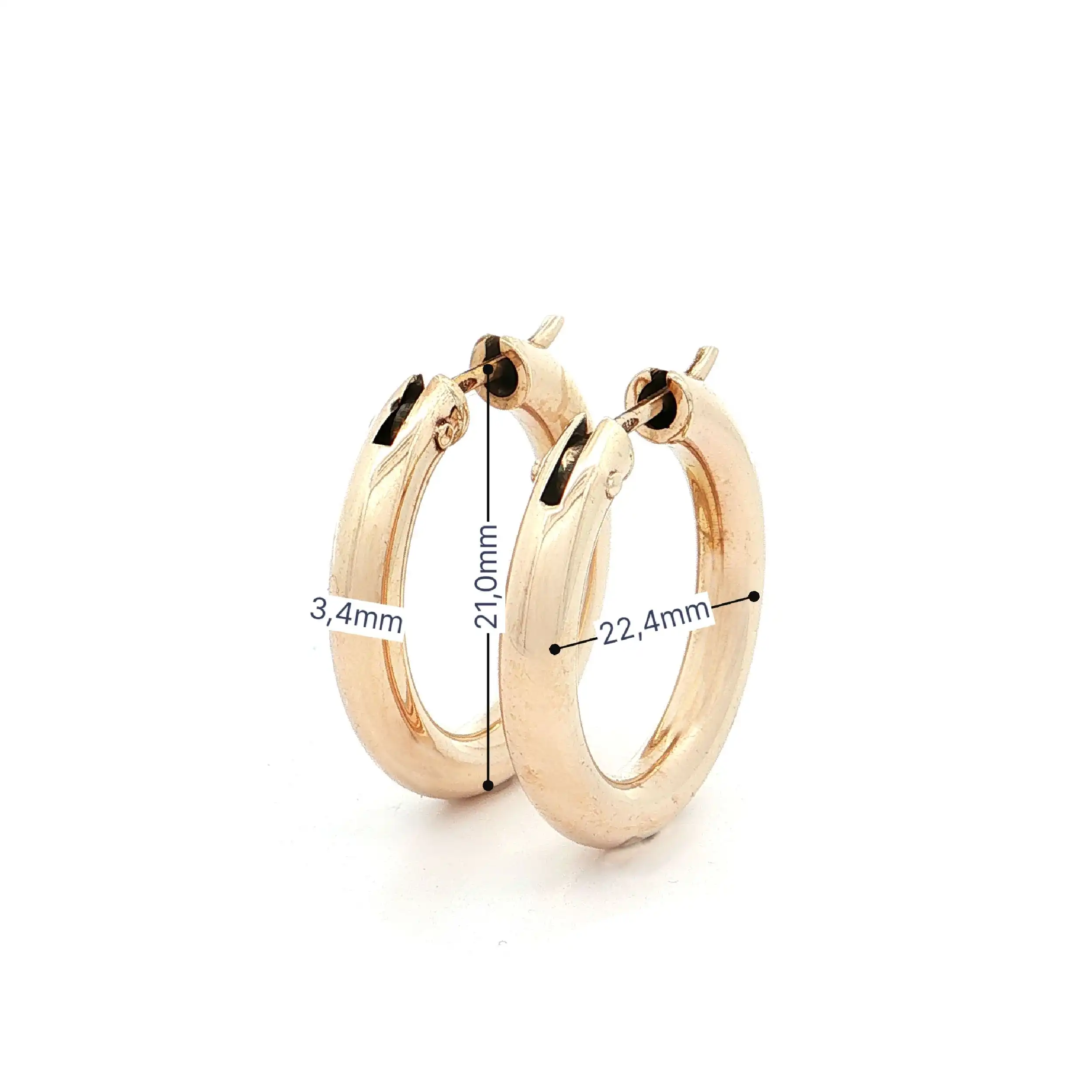 Creolen Gelbgold