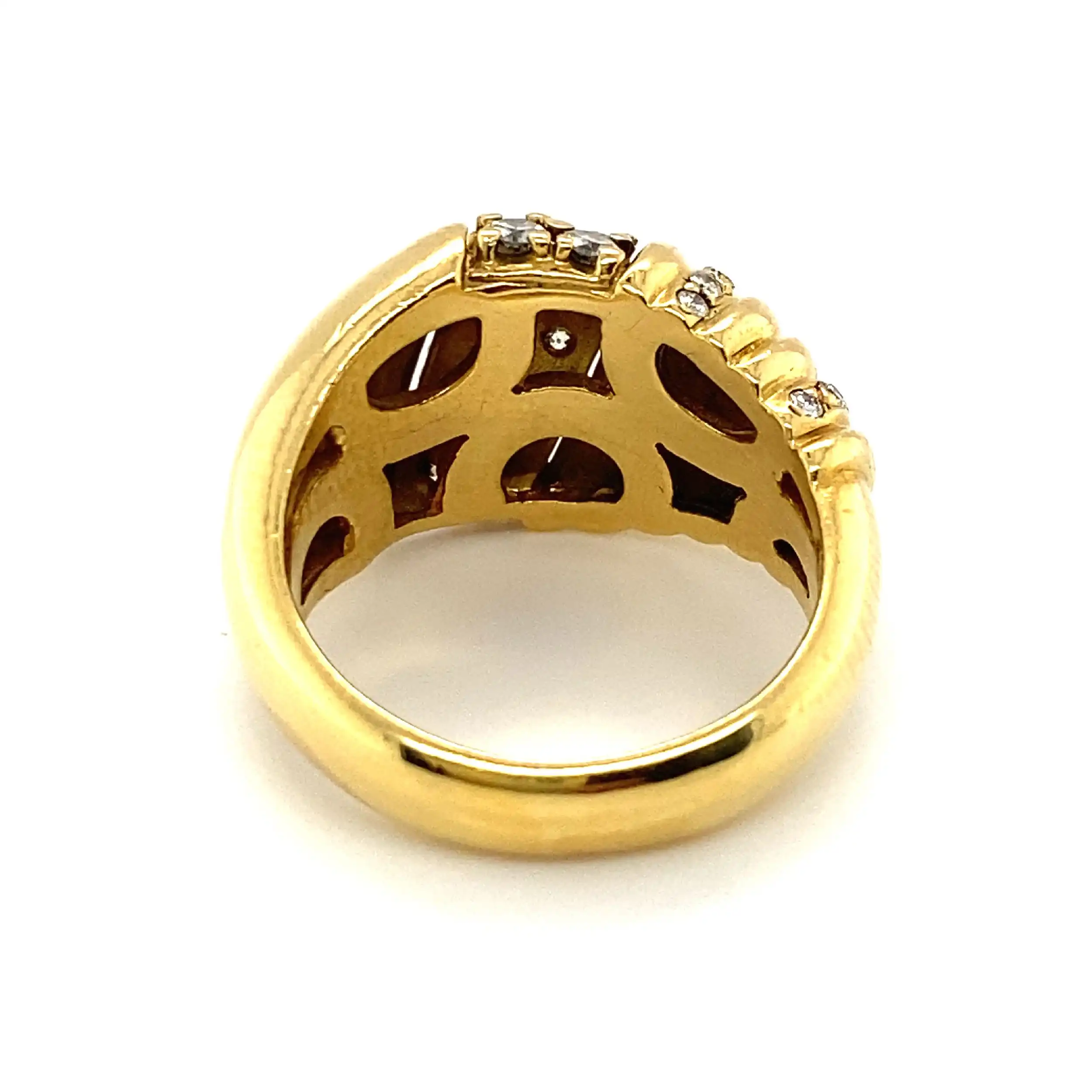 Ring Gelbgold mit Brillanten Ring Gelbgold mit Brillanten