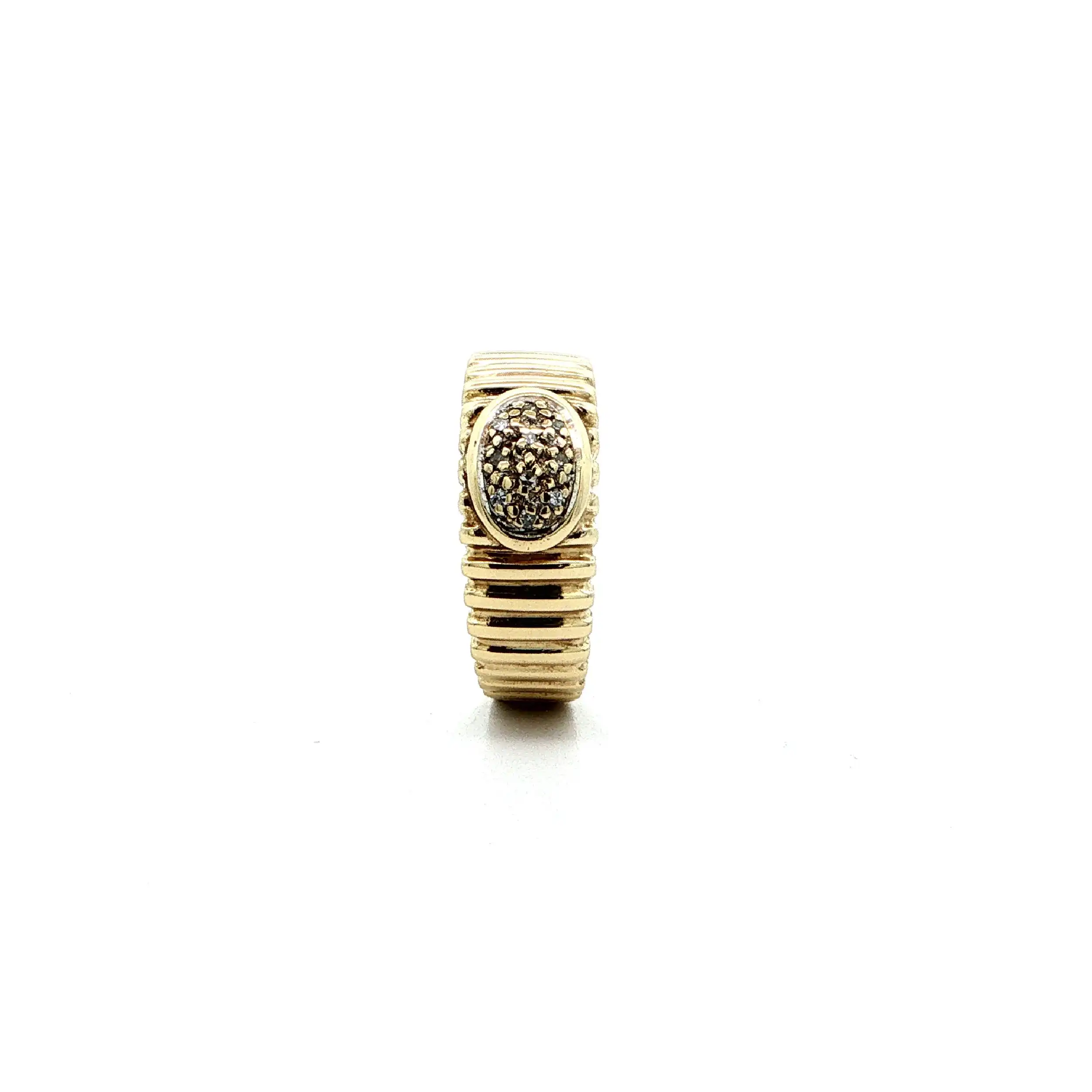 Ring Gelbgold mit Diamanten Ring Gelbgold mit Diamanten