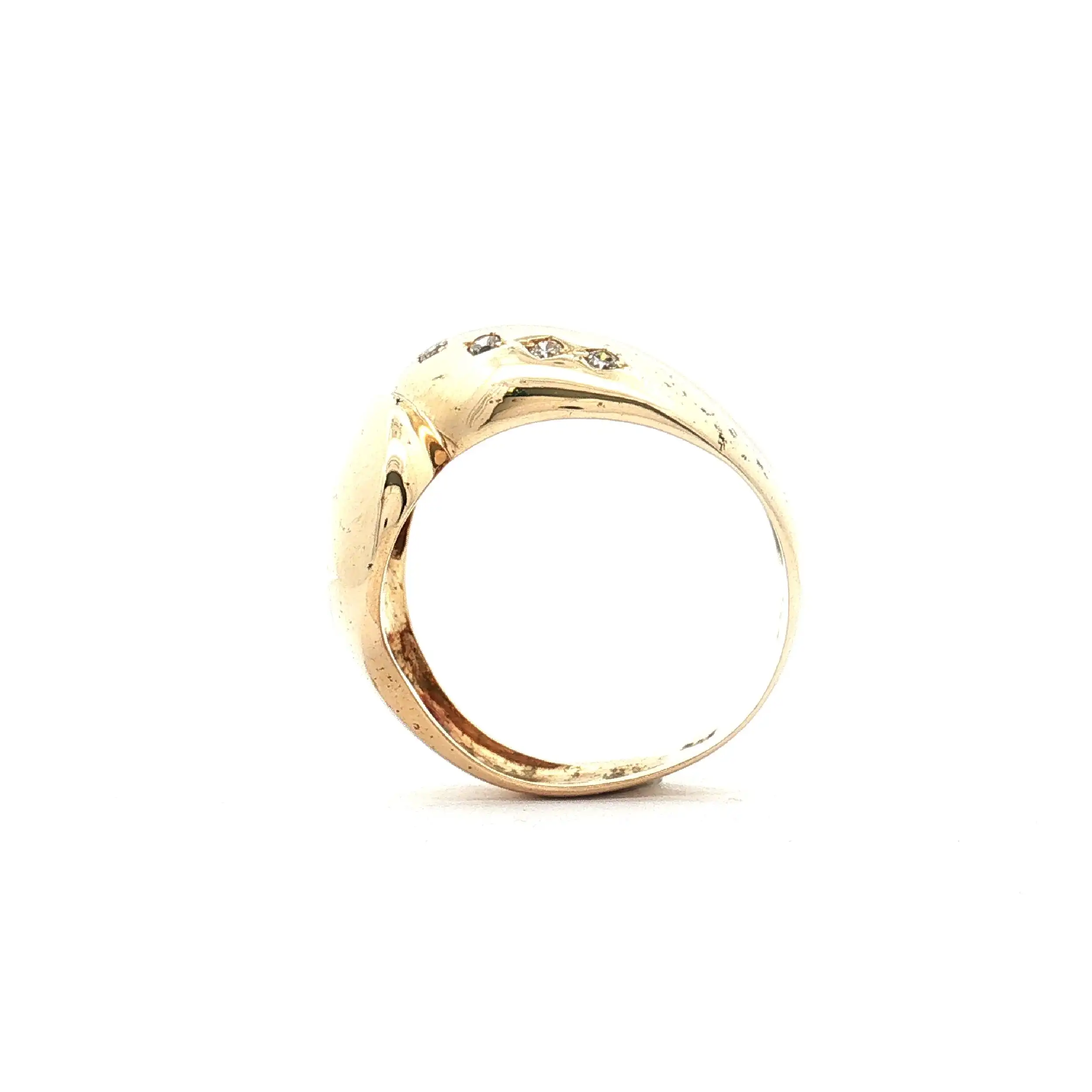 Ring Gelbgold mit Zirkonia