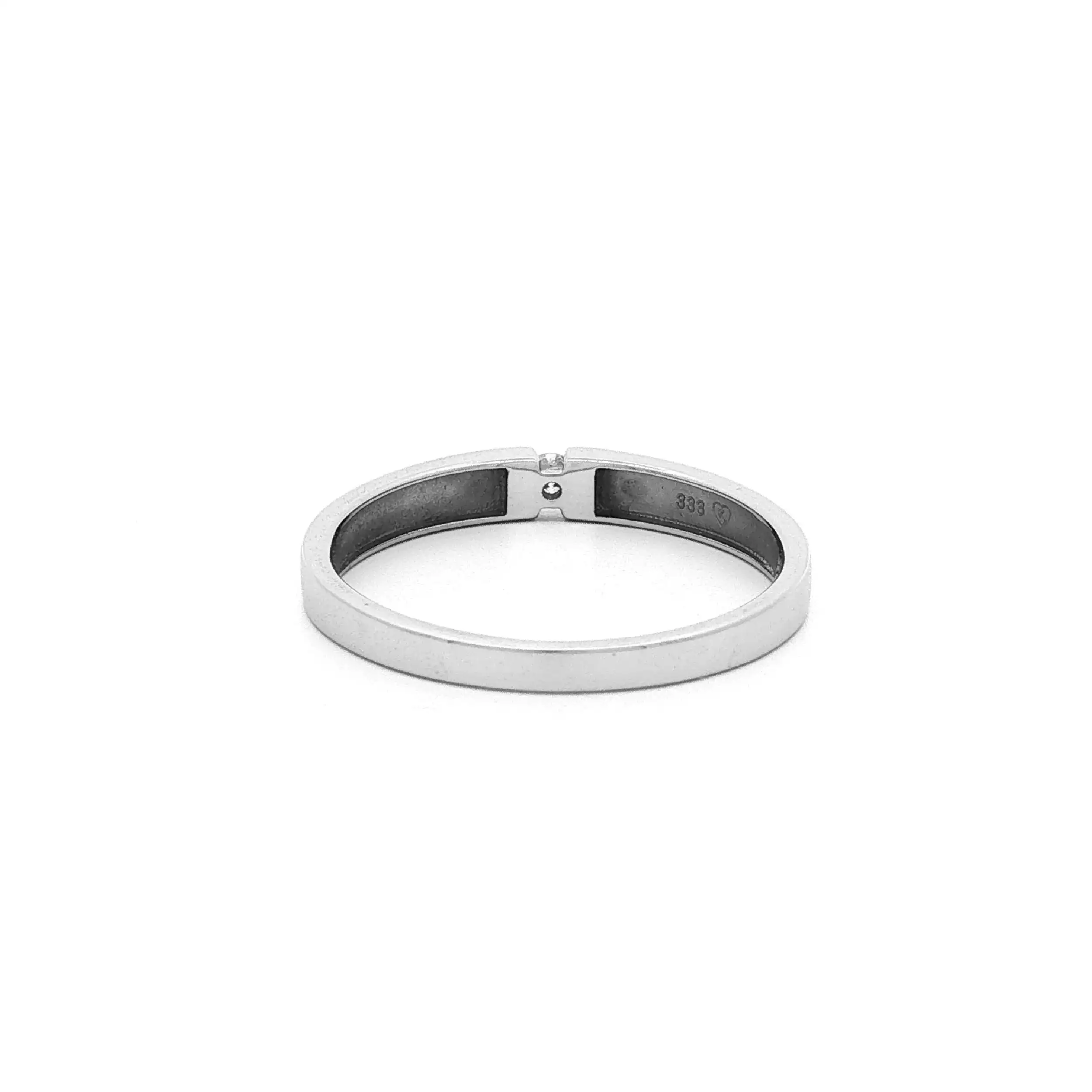 Ring Weißgold mit Brillant Ring Weißgold mit Brillant