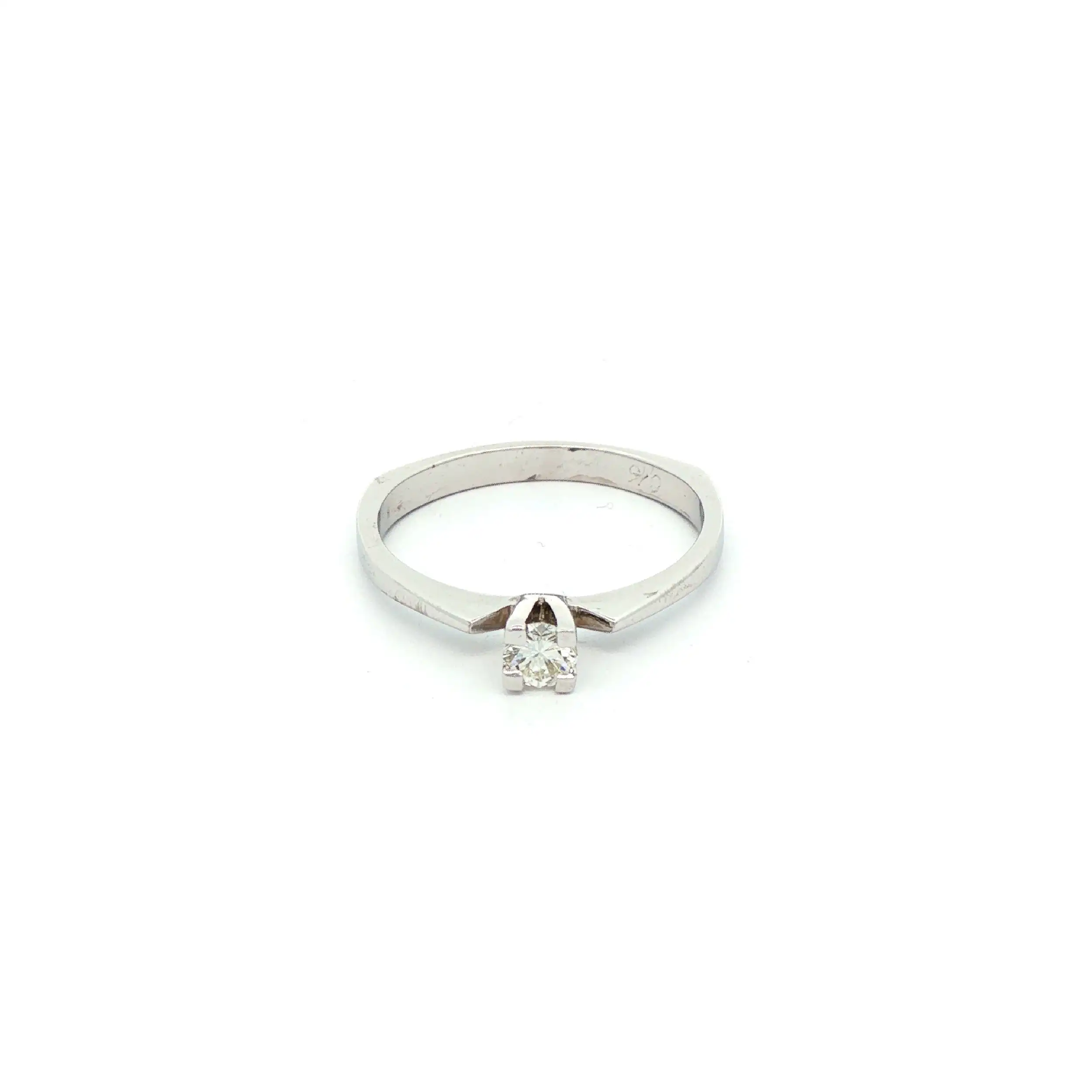 Ring Weißgold mit Brillanten Ring Weißgold mit Brillanten