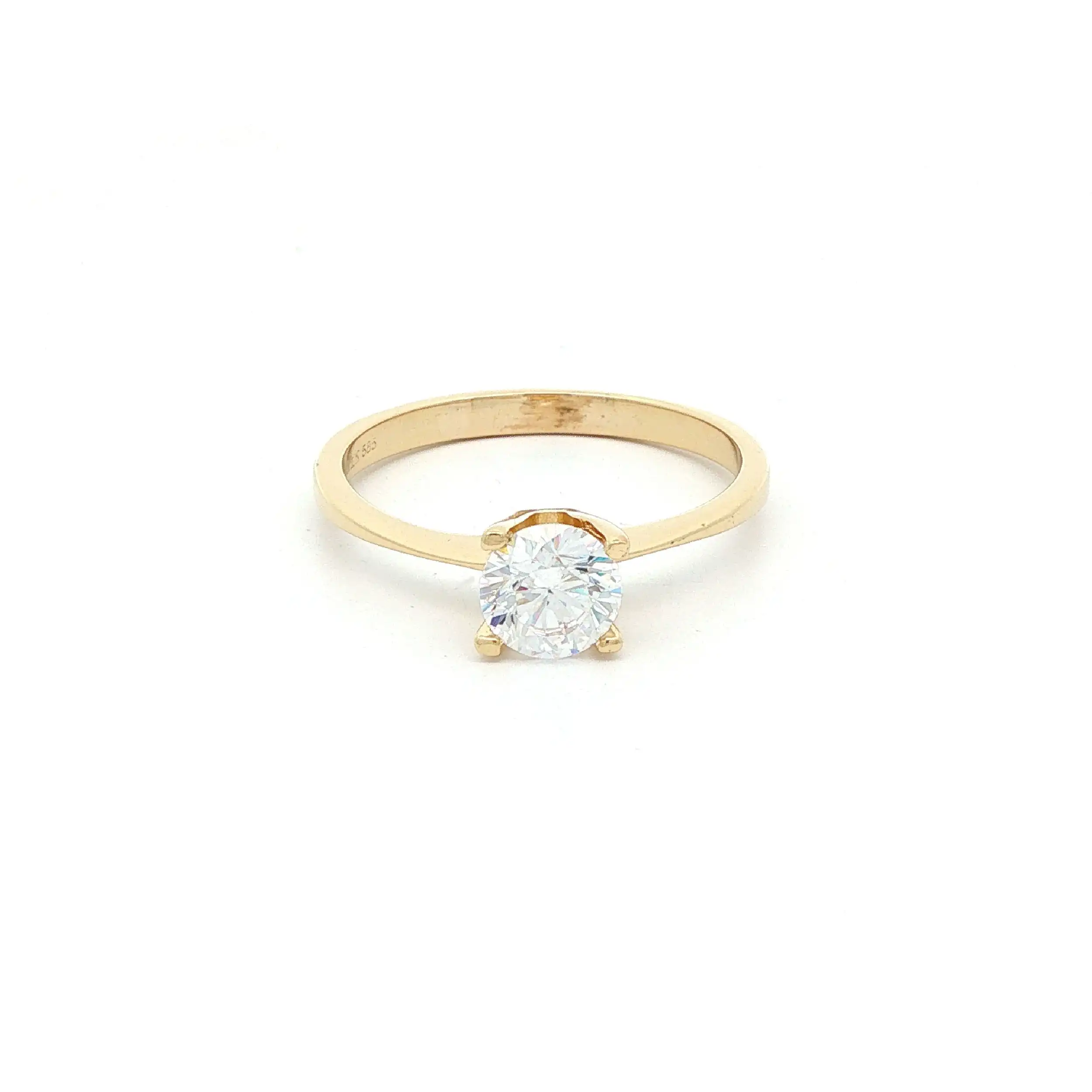Ring Gelbgold mit Zirkonia
