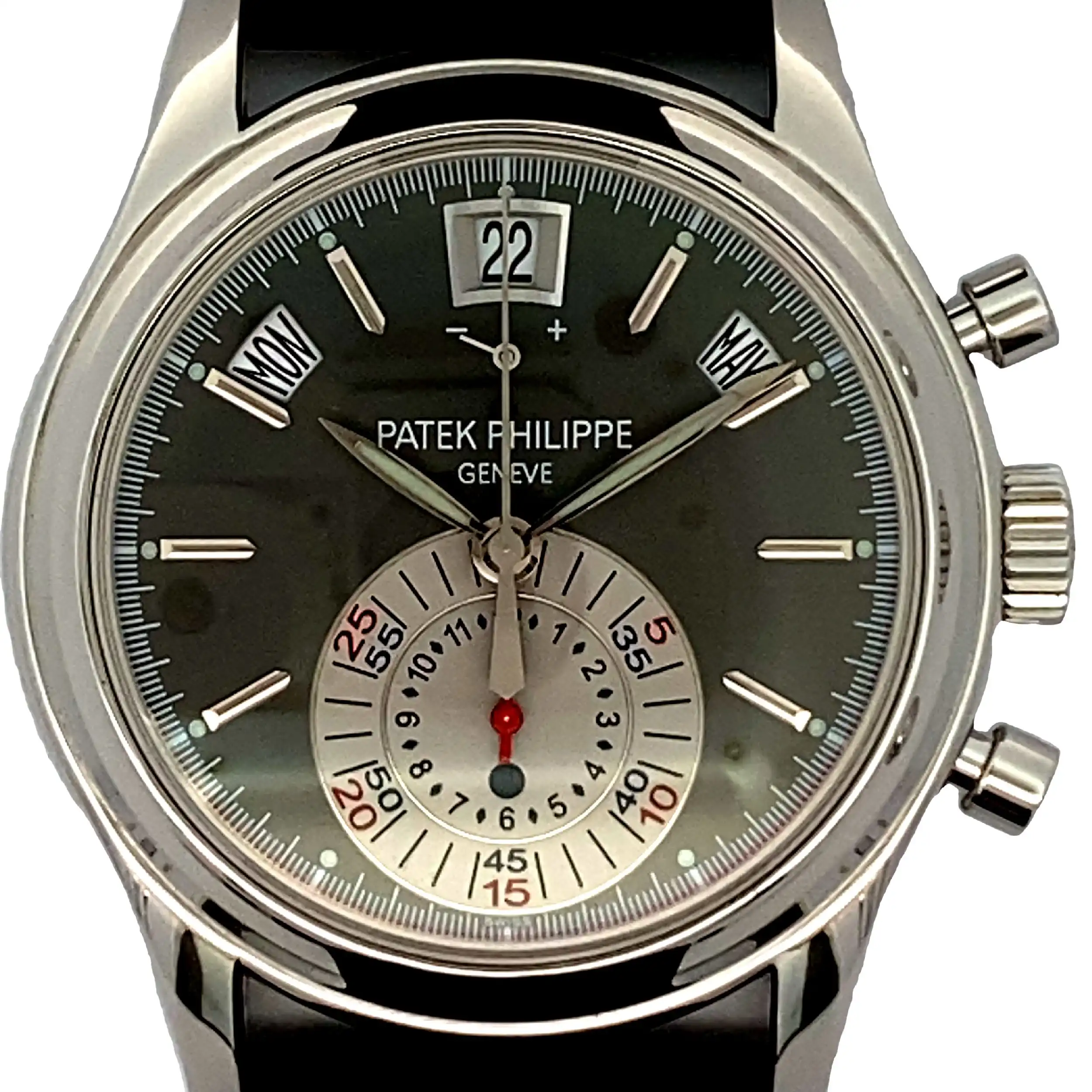 Herrenuhr Patek Philippe Annual Calendar Chronograph Platin Herrenuhr Patek Philippe Annual Calendar Chronograph Platin