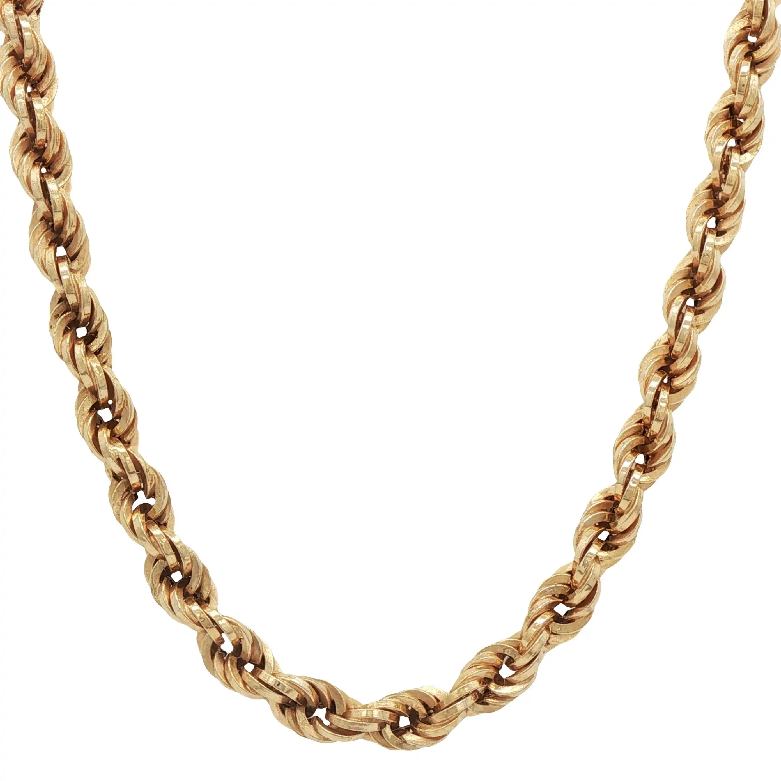Kordelkette Gelbgold