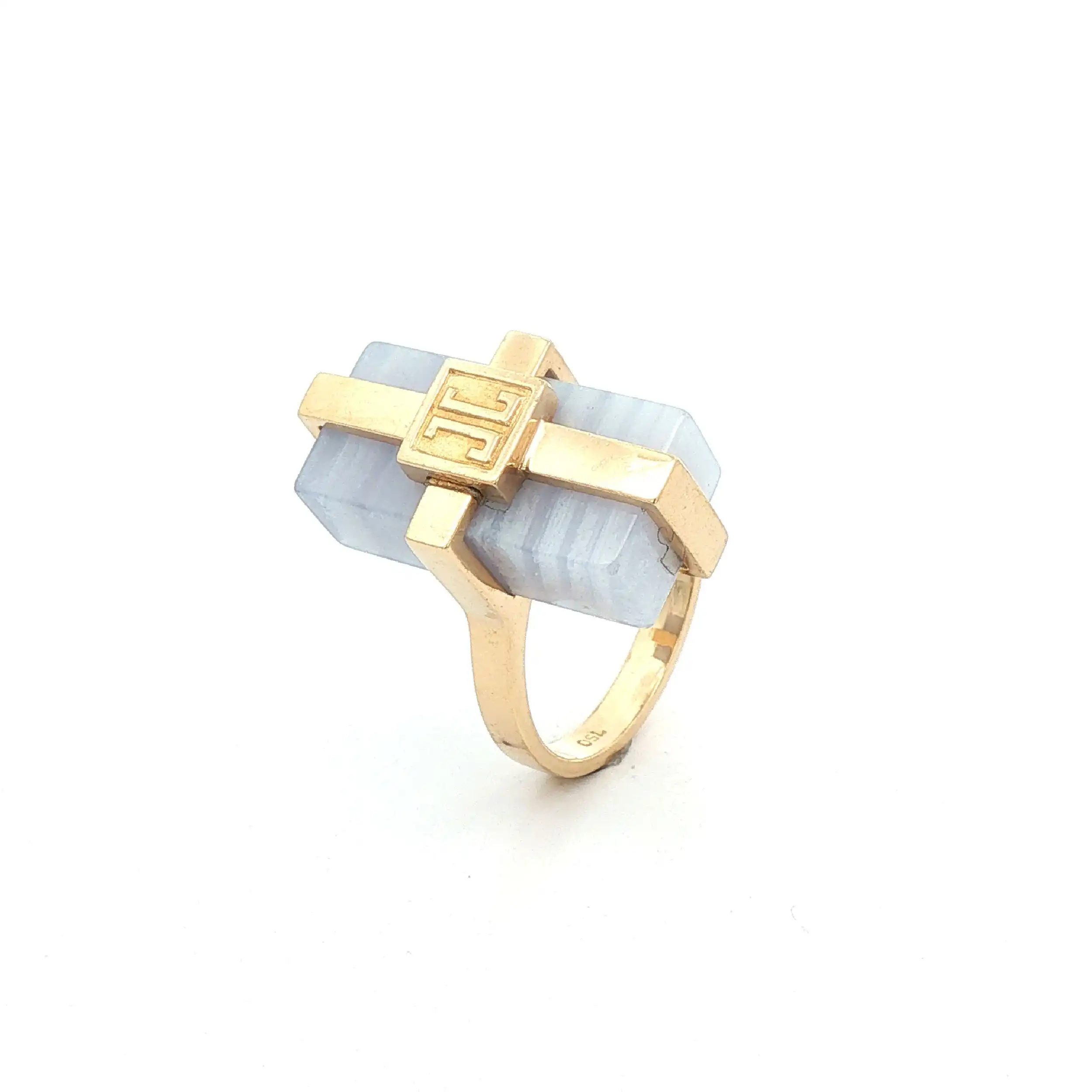 Ring mit hellblauem Stein "Jette Joop"