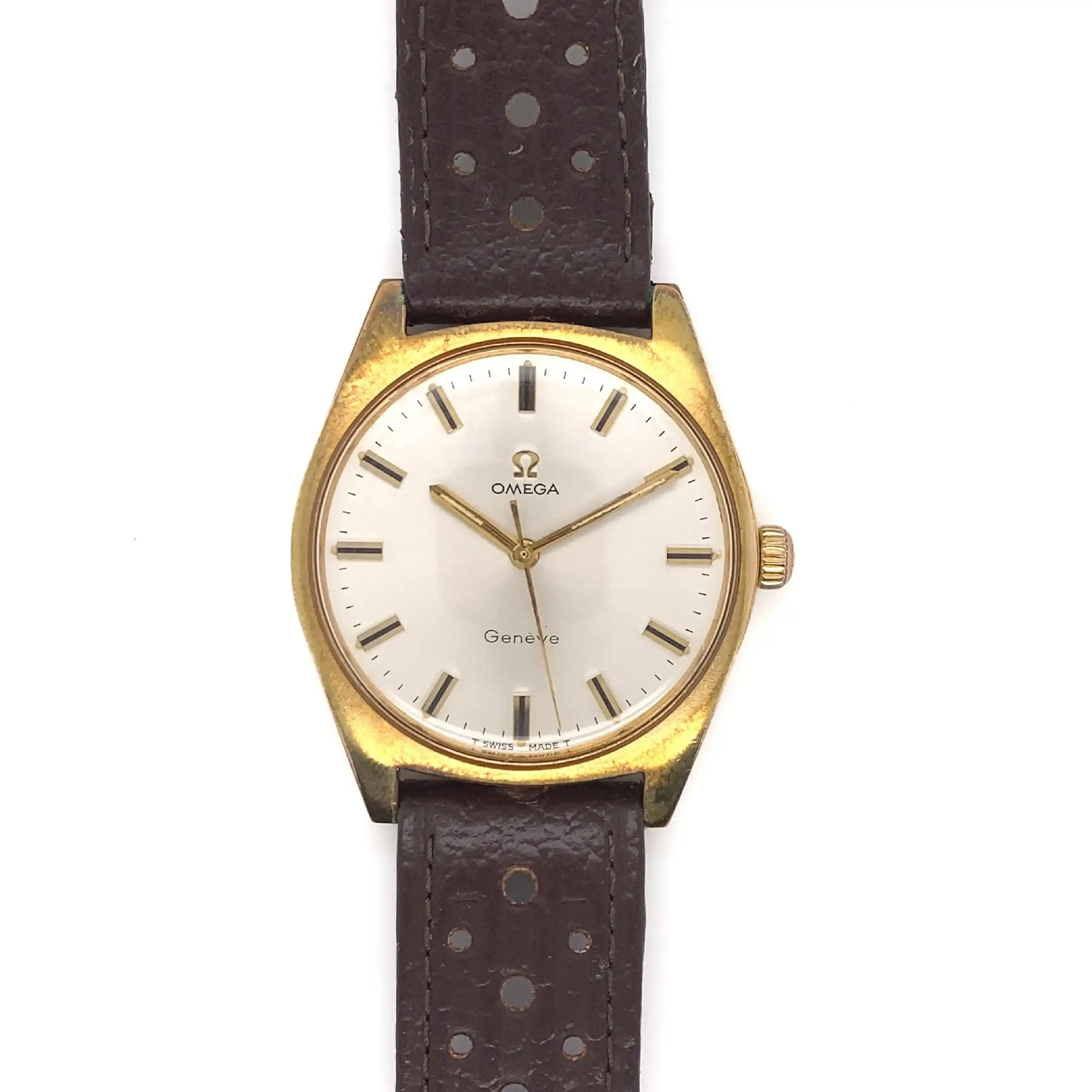 Herrenuhr Omega Geneve vergoldet Vintage