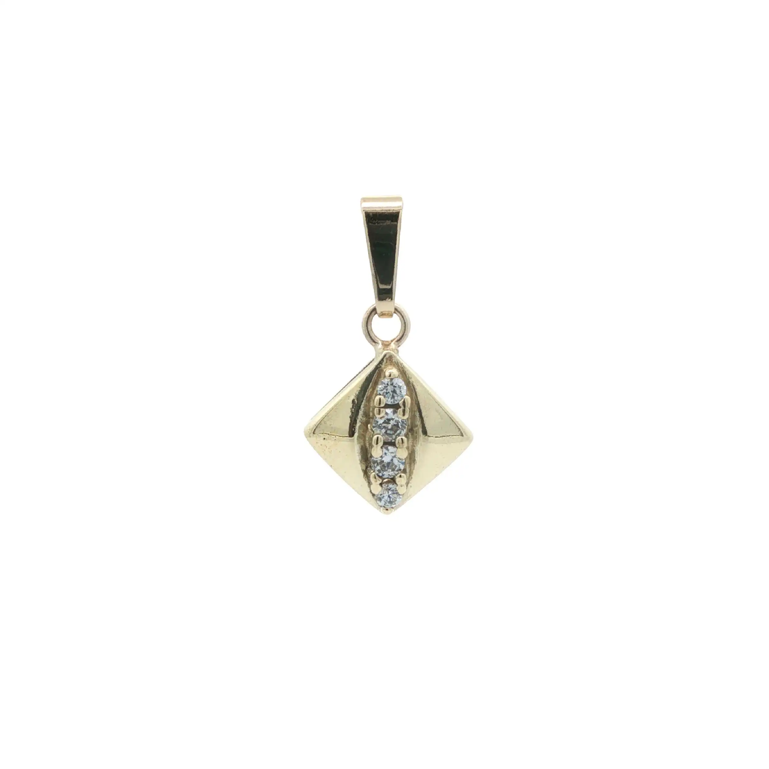 Anhänger Gelbgold mit Zirkonia Anhänger Gelbgold mit Zirkonia