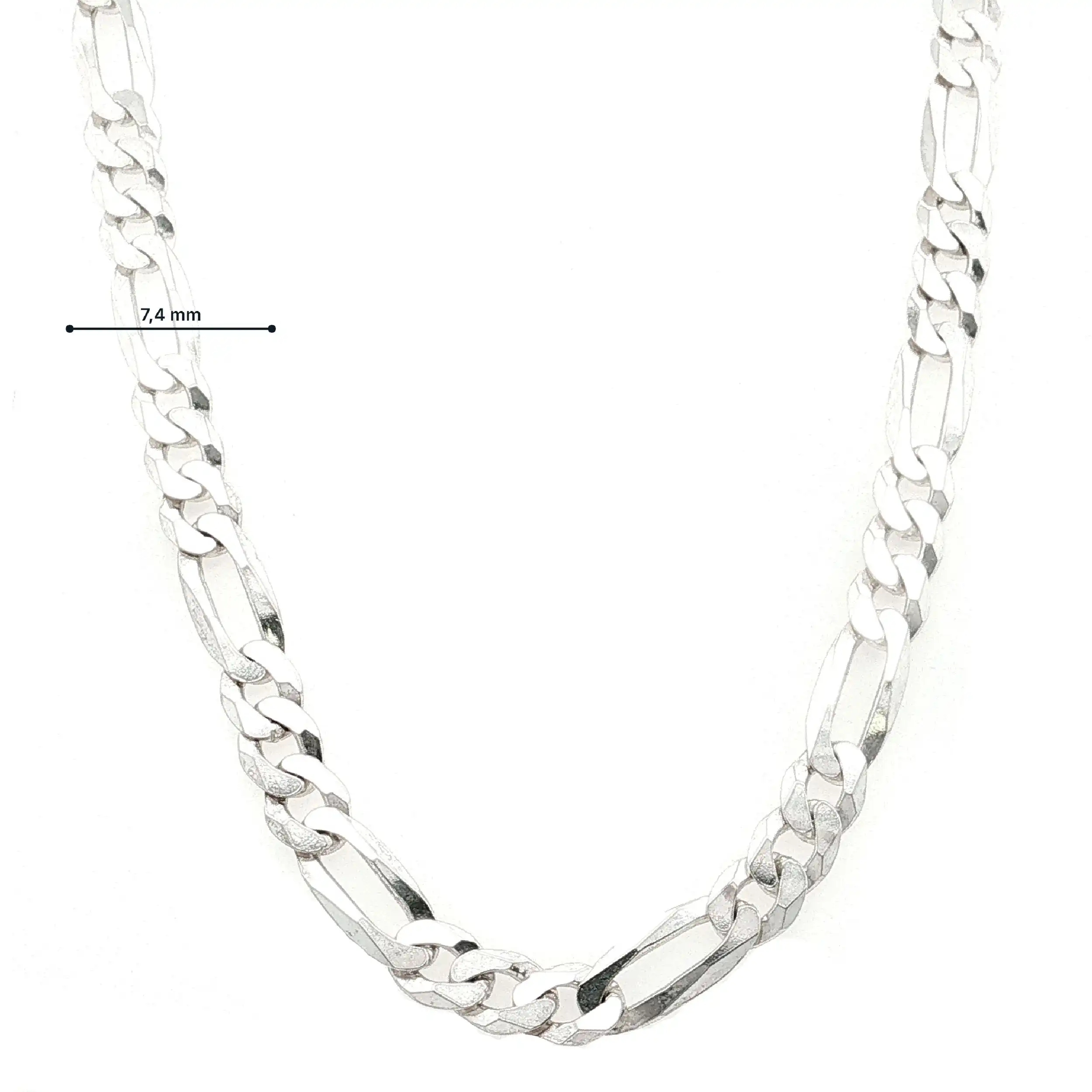 Figarokette Silber